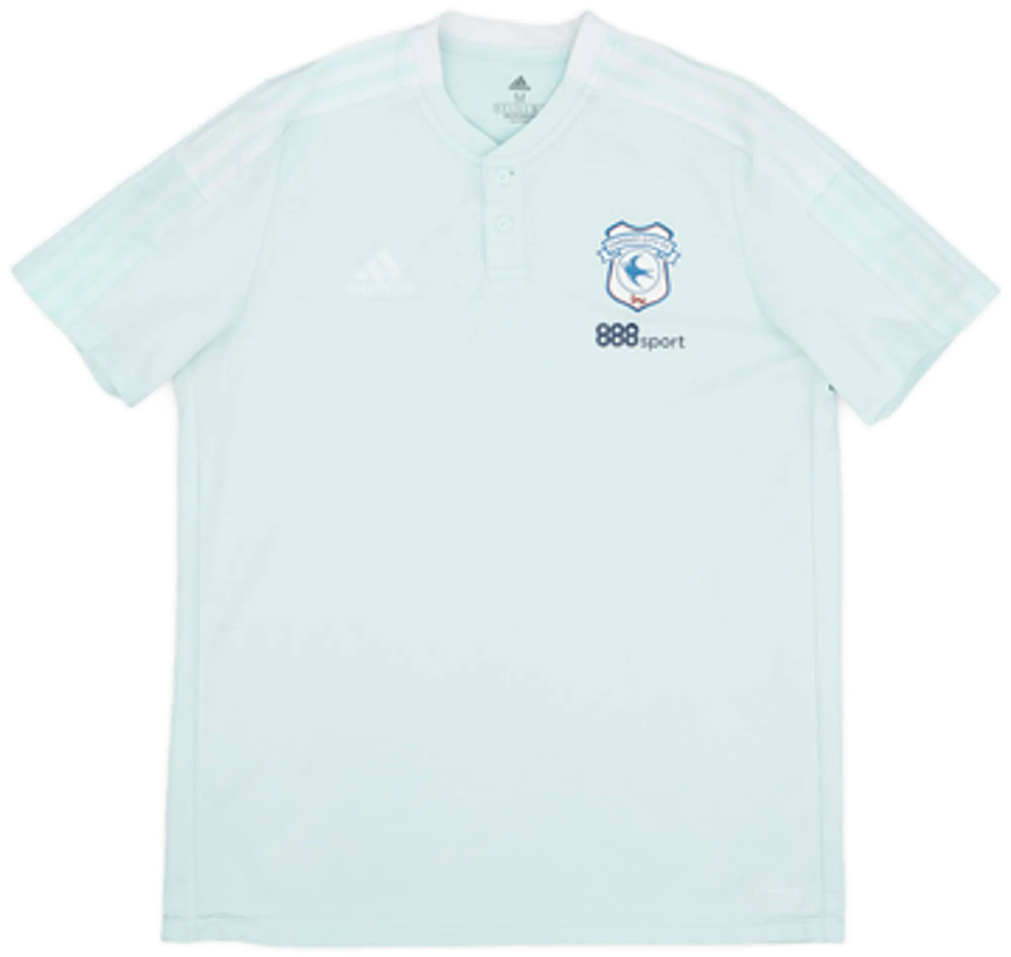 2021-22 Cardiff City adidas Polo Shirt - 8/10 - (L)