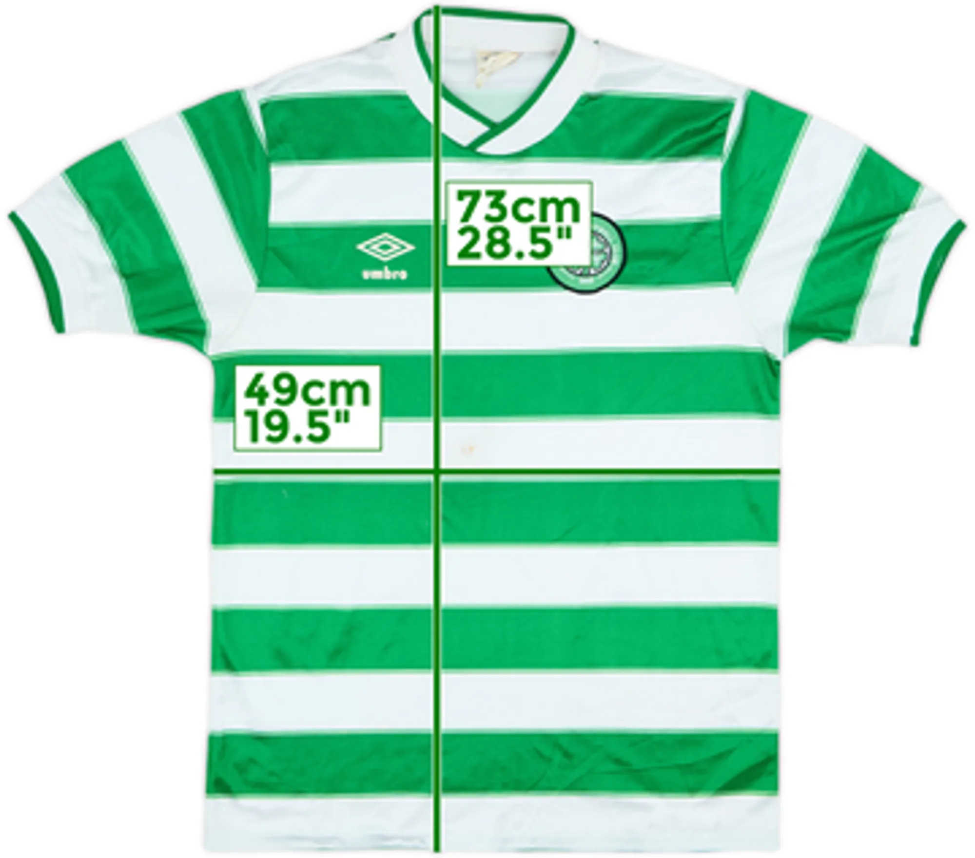 1985-87 Celtic Home Shirt - 5/10 - (M)