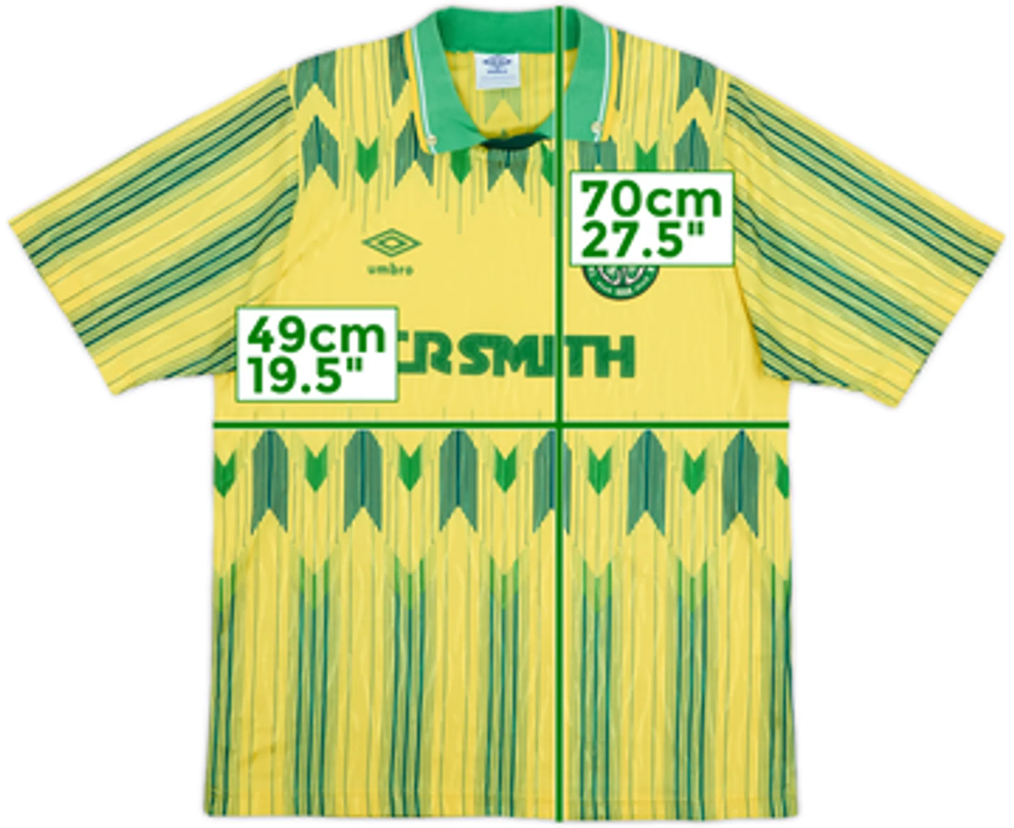 1989-91 Celtic Away Shirt - 9/10 - (M)