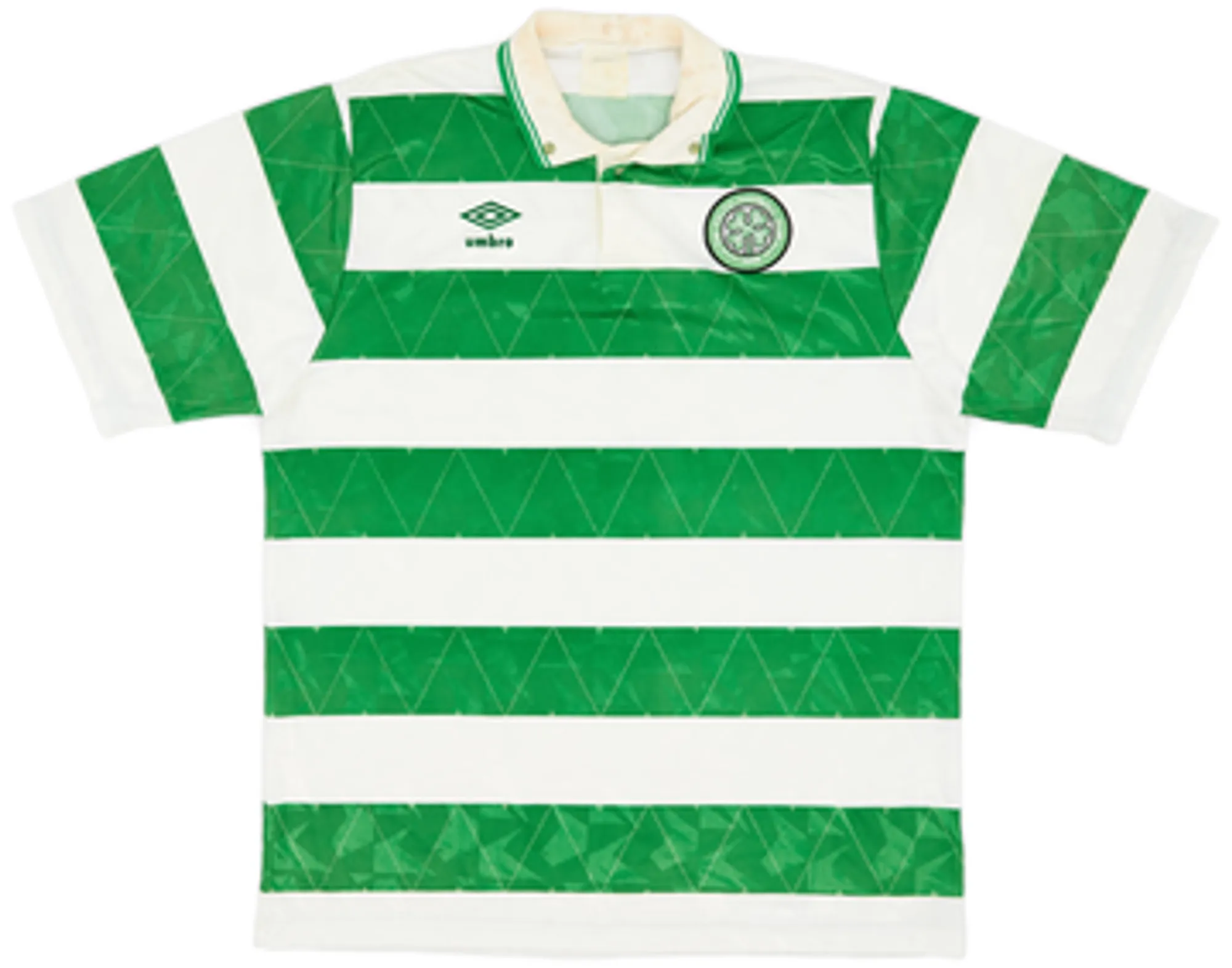 1989-91 Celtic Home Shirt - 5/10 - (XL)