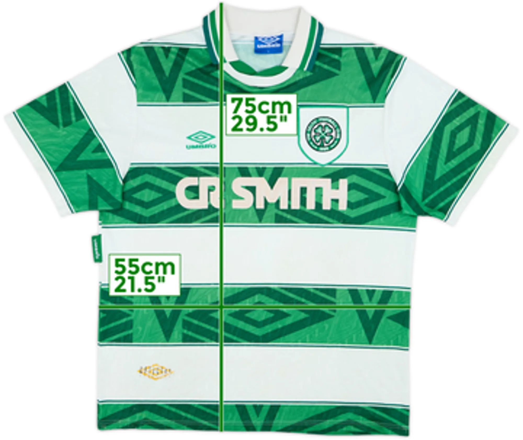 1993-95 Celtic Home Shirt - 6/10 - (L)