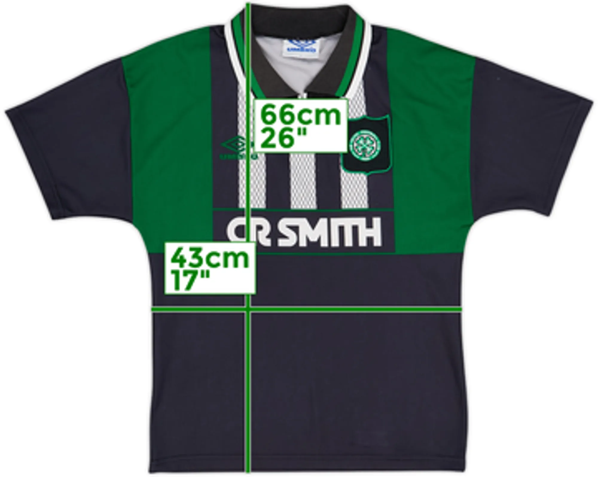 1994-96 Celtic Away Shirt - 6/10 - (L)