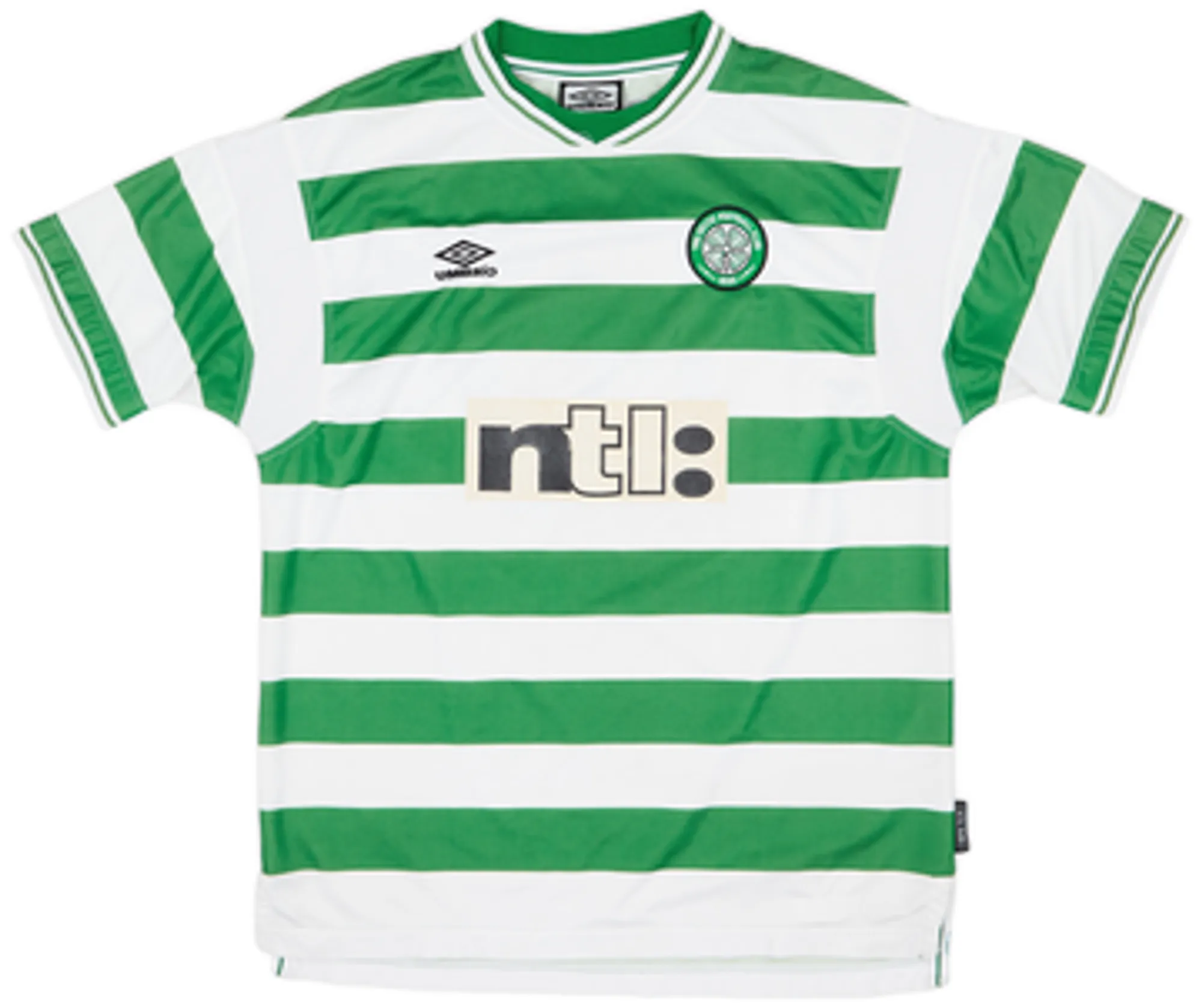 1999-01 Celtic Home Shirt Petrov #19 - 6/10 - (XL)