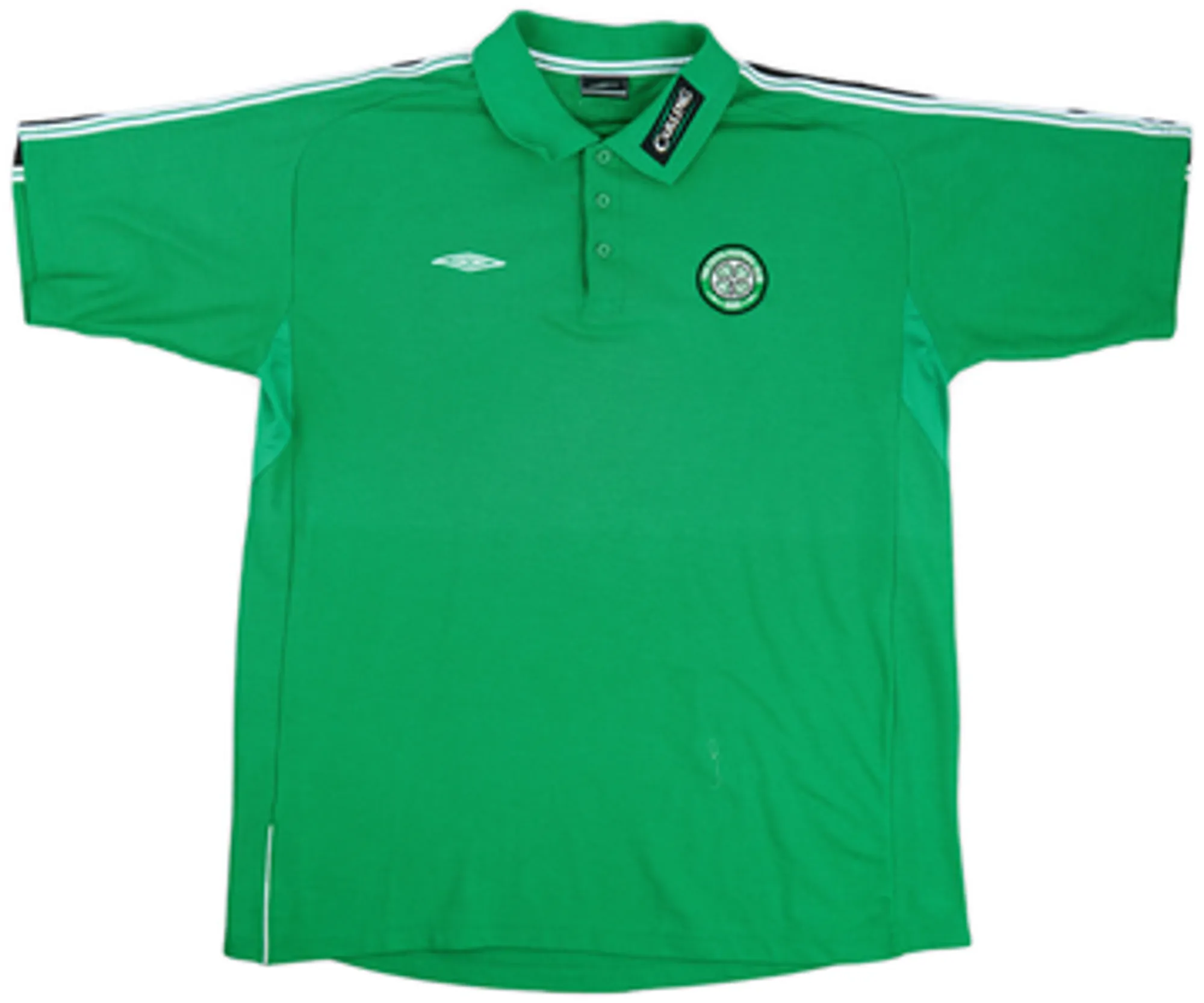 2000-01 Celtic Umbro Polo Shirt - 8/10 - (XL)