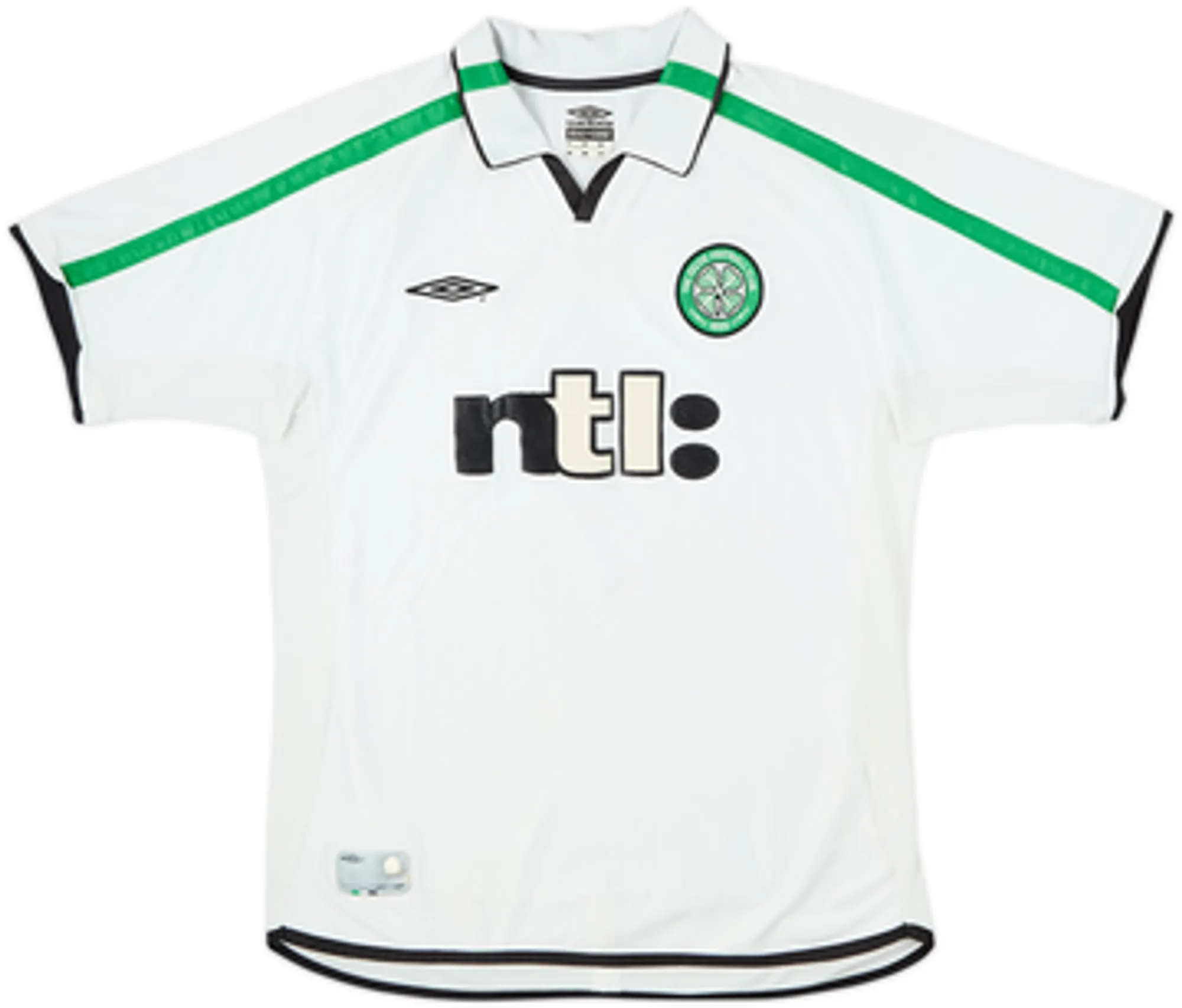 2001-02 Celtic Away Shirt Larsson #7 - 7/10 - (S)