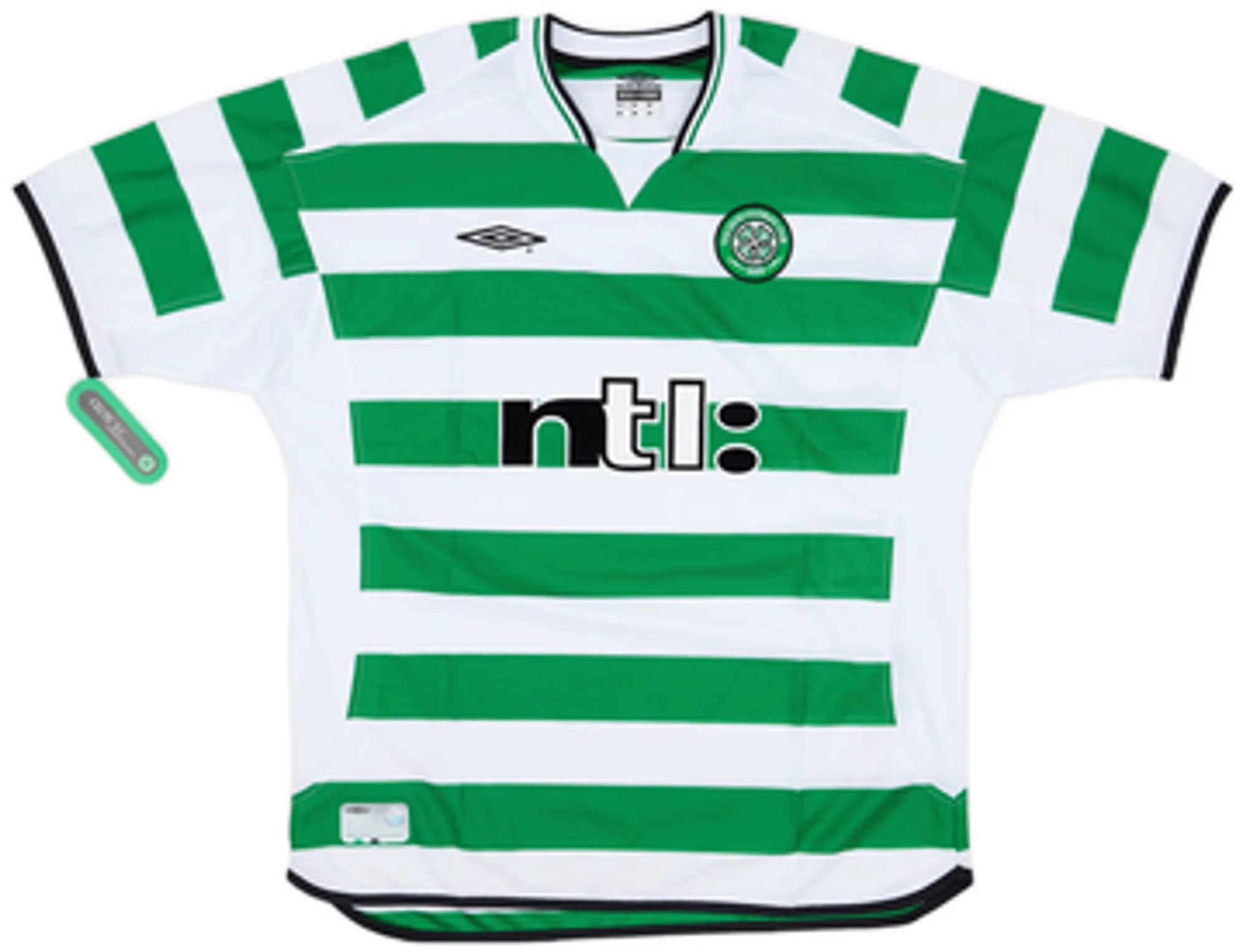 2001-03 Celtic Home Shirt Hartson #10 (L)