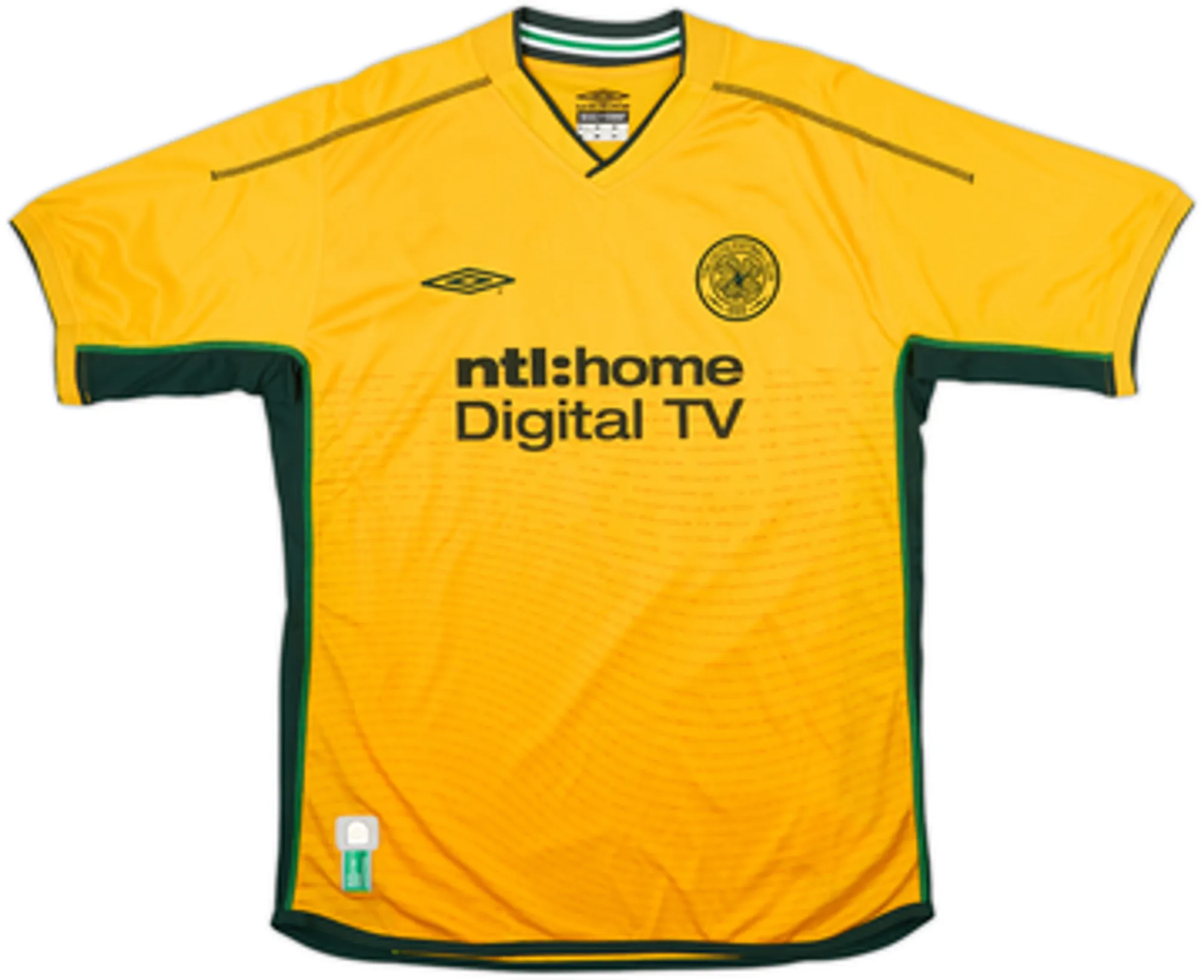 2002-03 Celtic Away Shirt Larsson #7 - 9/10 - (L)