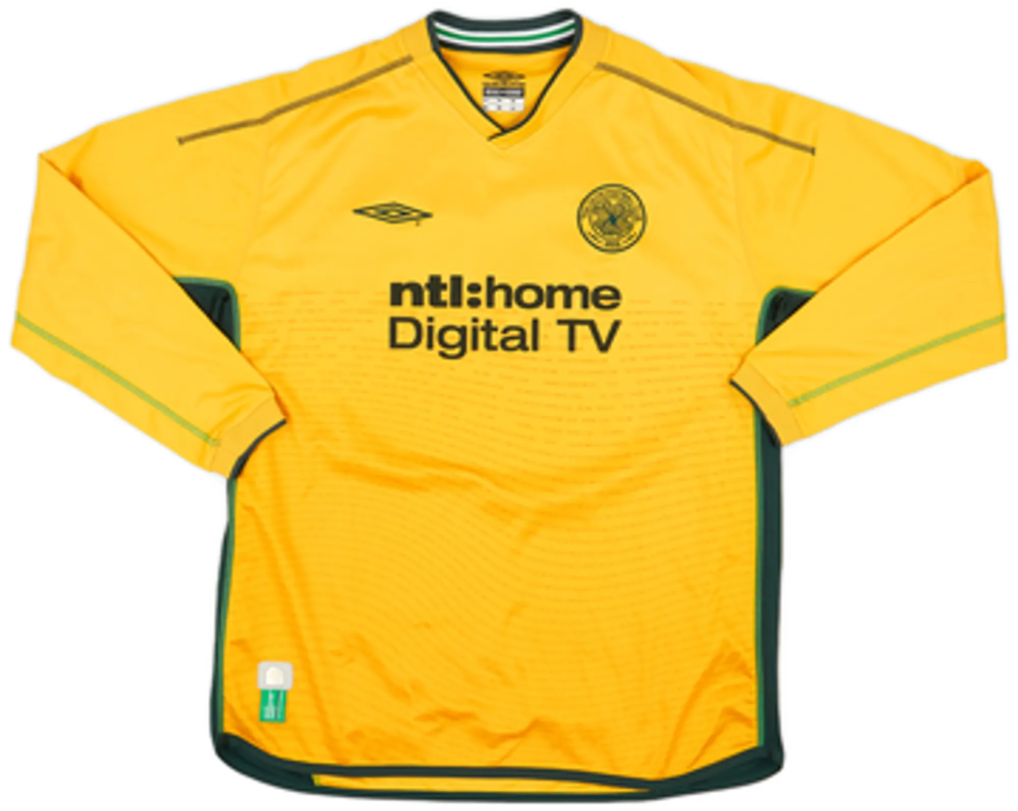 2002-03 Celtic Away L/S Shirt Petrov #19 - 6/10 - (L)