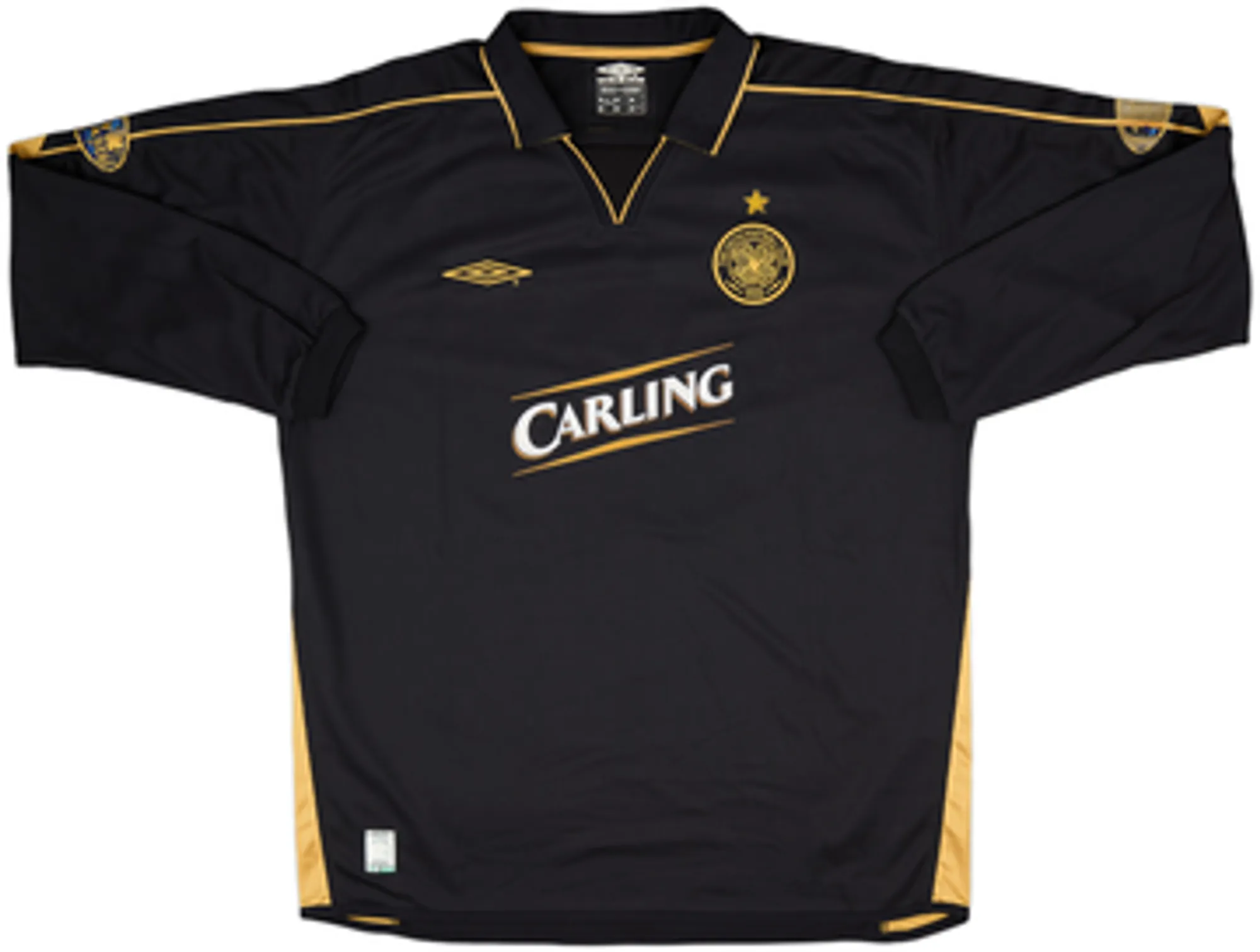 2003-04 Celtic Away L/S Shirt Petrov #19 - 7/10 - (XL)