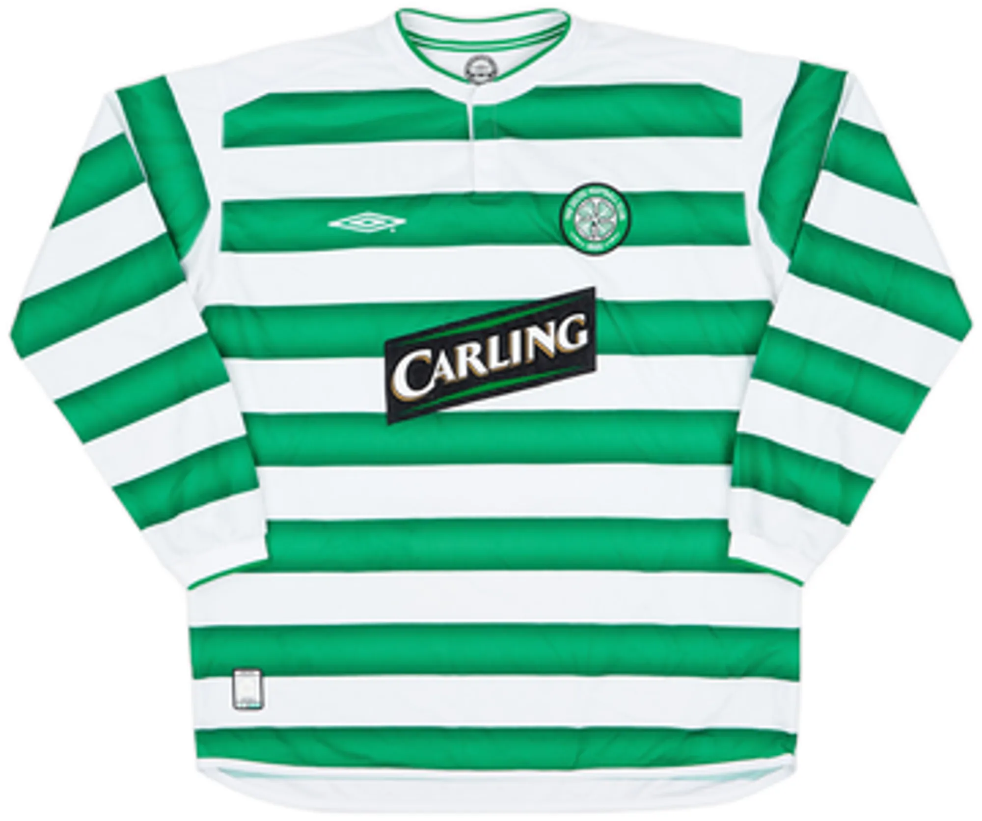2003-04 Celtic Home L/S Shirt Hartson #10 - 8/10 - (XL)