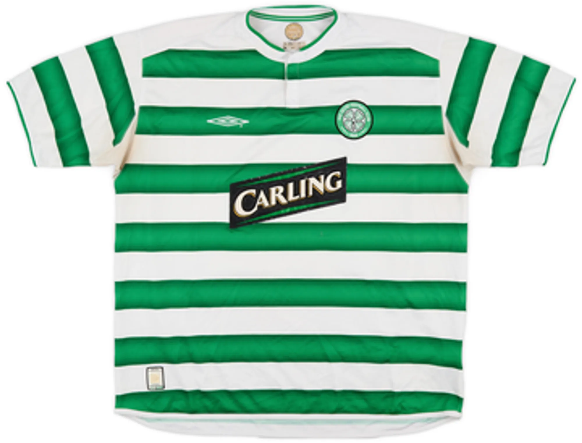 2003-04 Celtic Home Shirt Lambert #14 - 6/10 - (L)