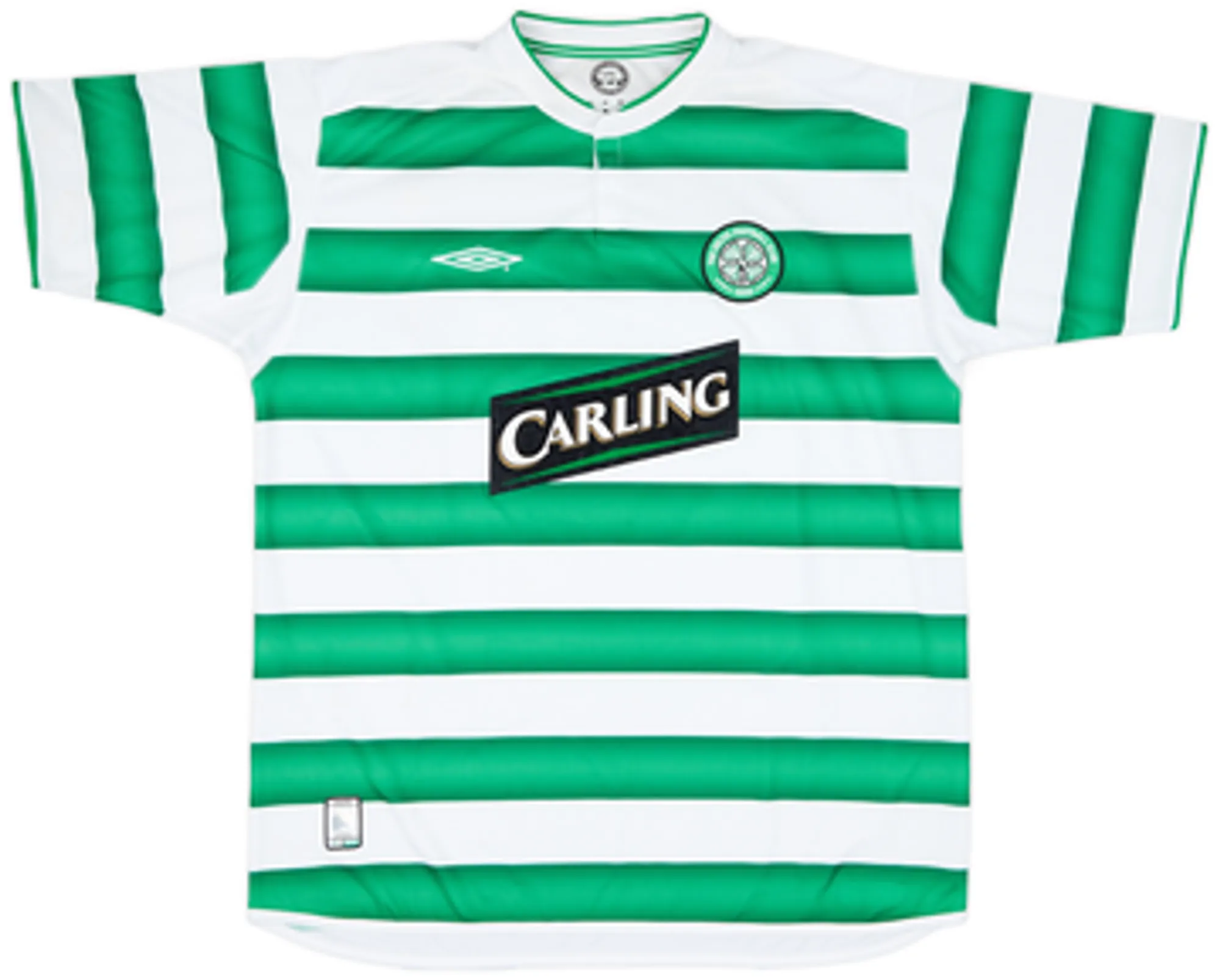 2003-04 Celtic Home Shirt Lennon #18 - 8/10 - (L)