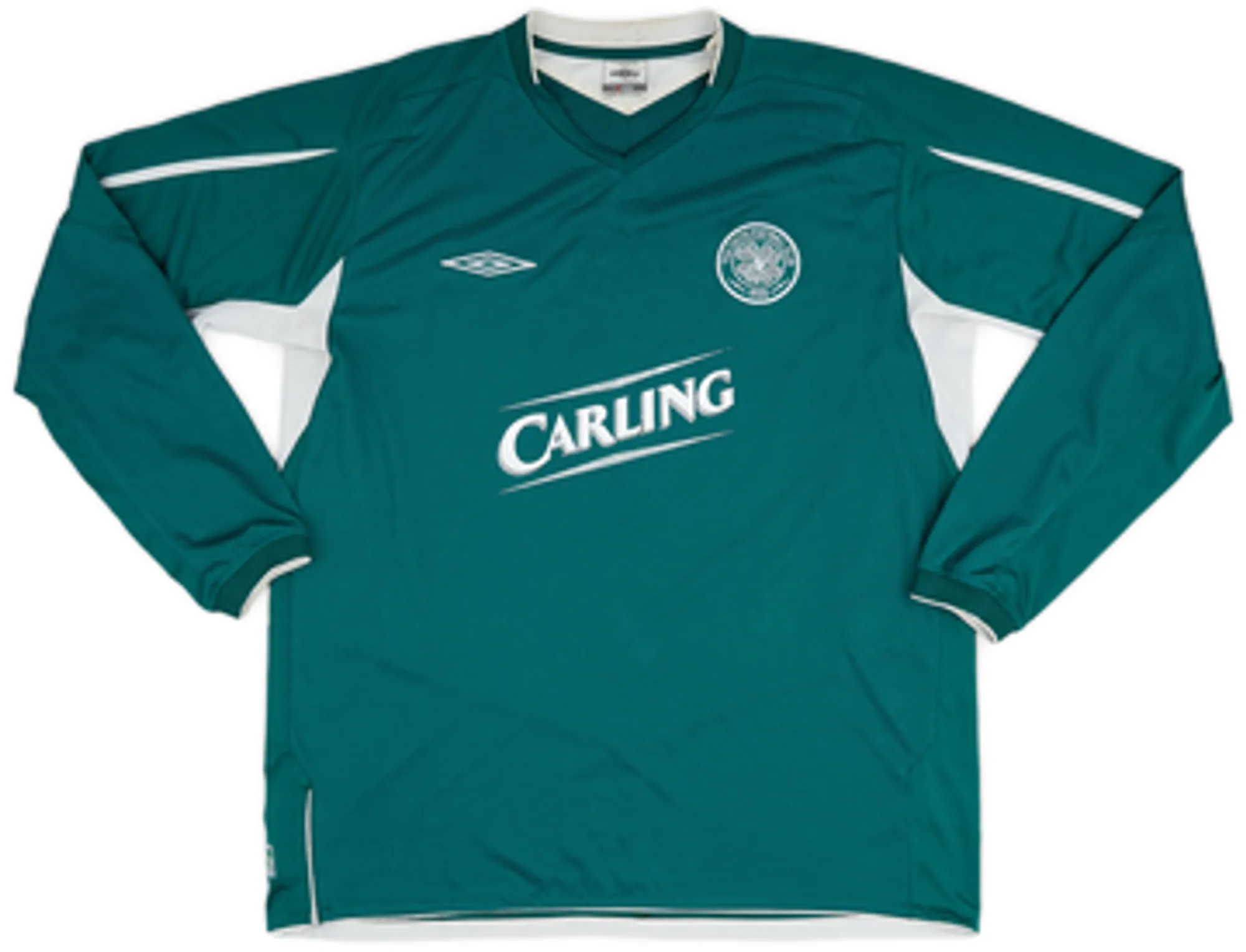 2004-05 Celtic Away L/S Shirt Lennon #18 - 9/10 - (XL)