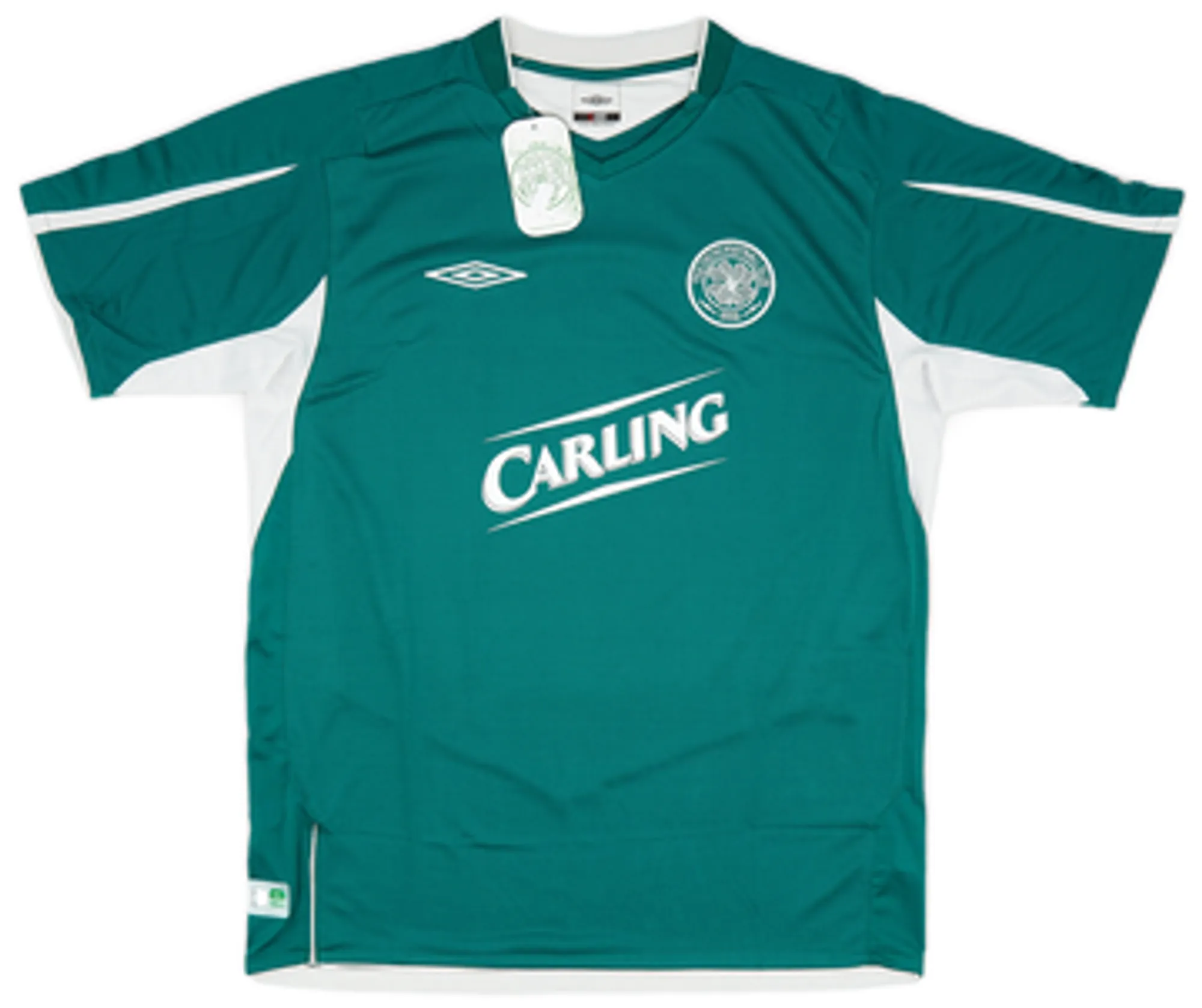 2004-05 Celtic Away Shirt Juninho #7EL
