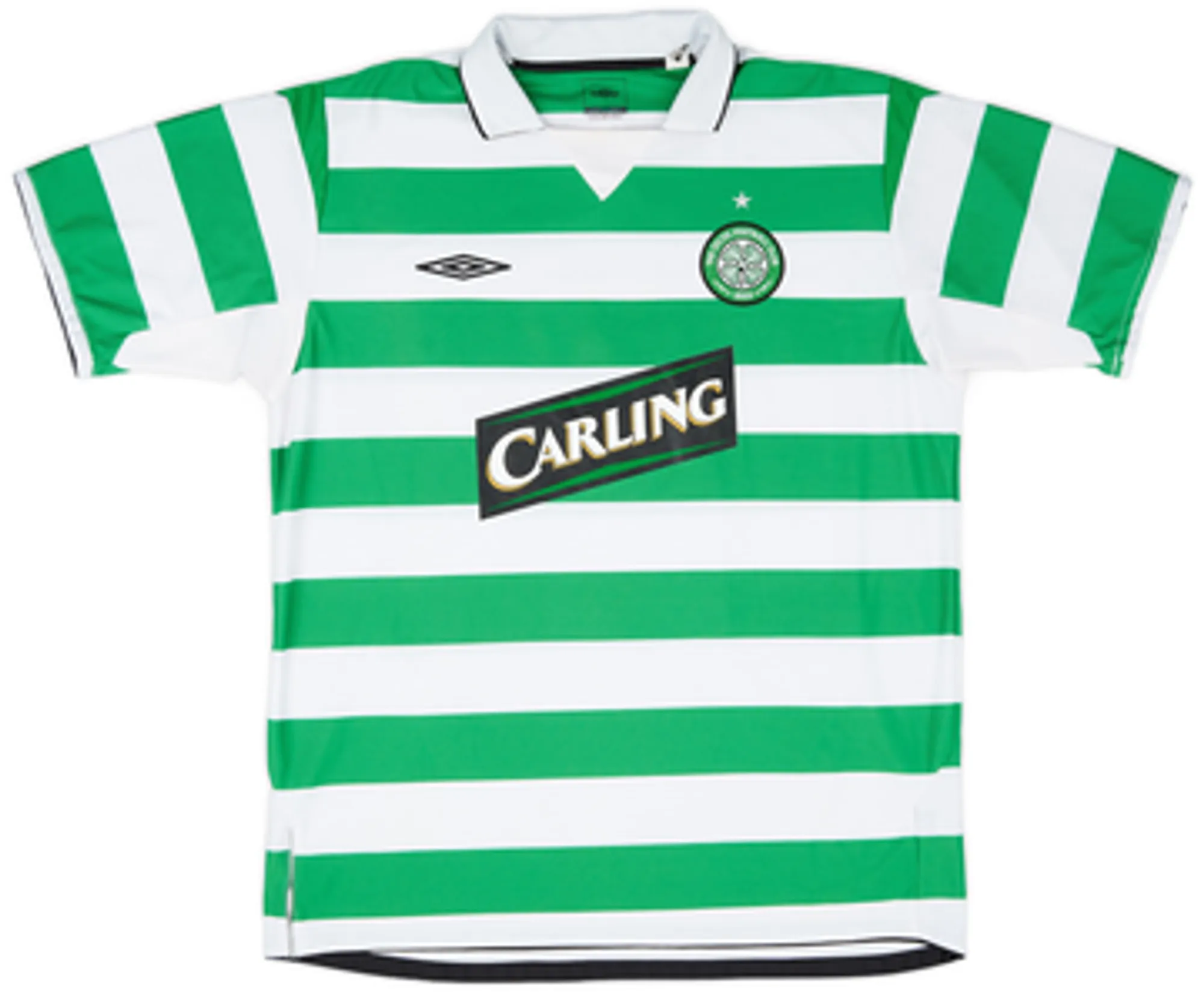 2004-05 Celtic Home Shirt Juninho #7EXL