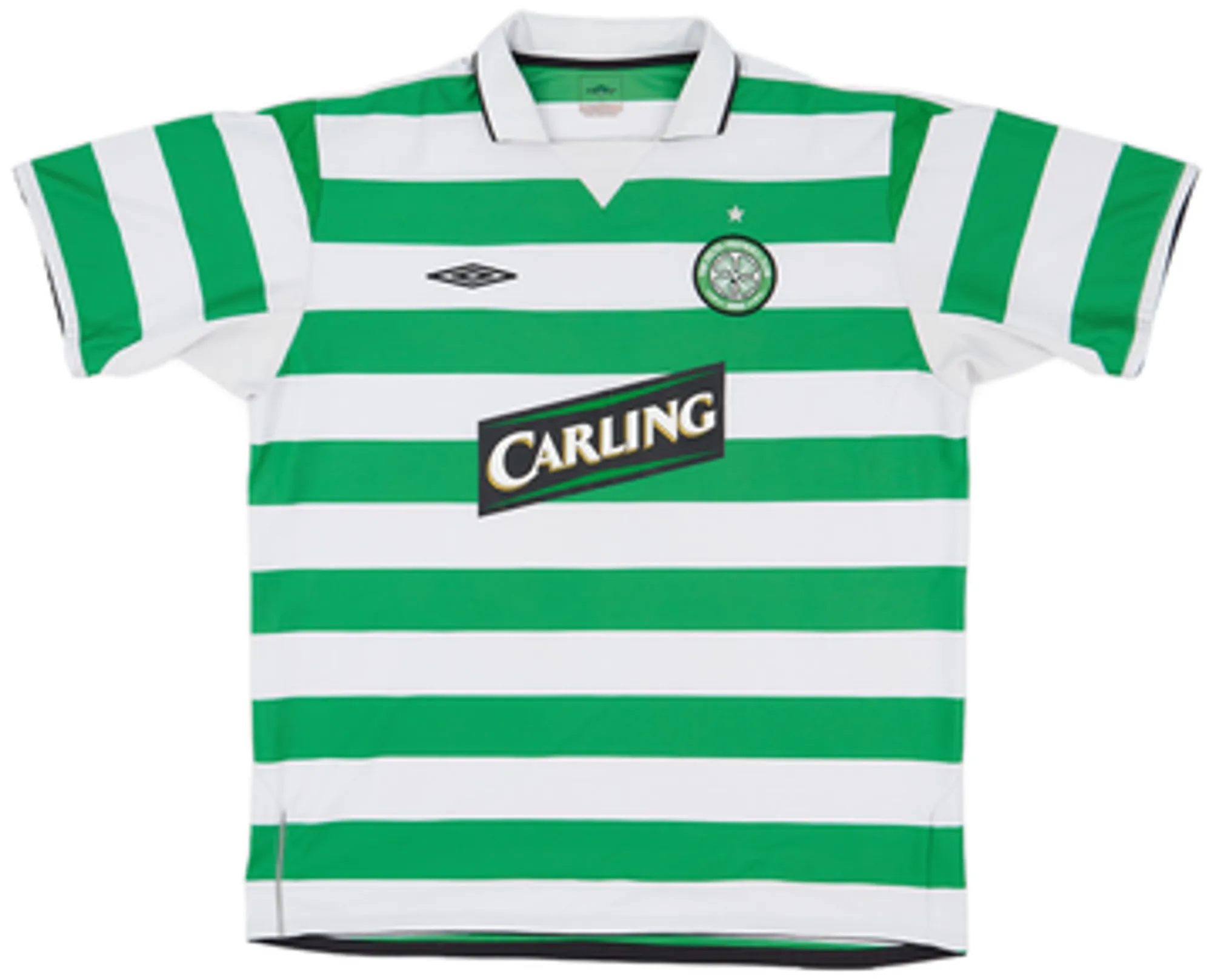2004-05 Celtic Home Shirt Lambert #14 - 8/10 - (L)
