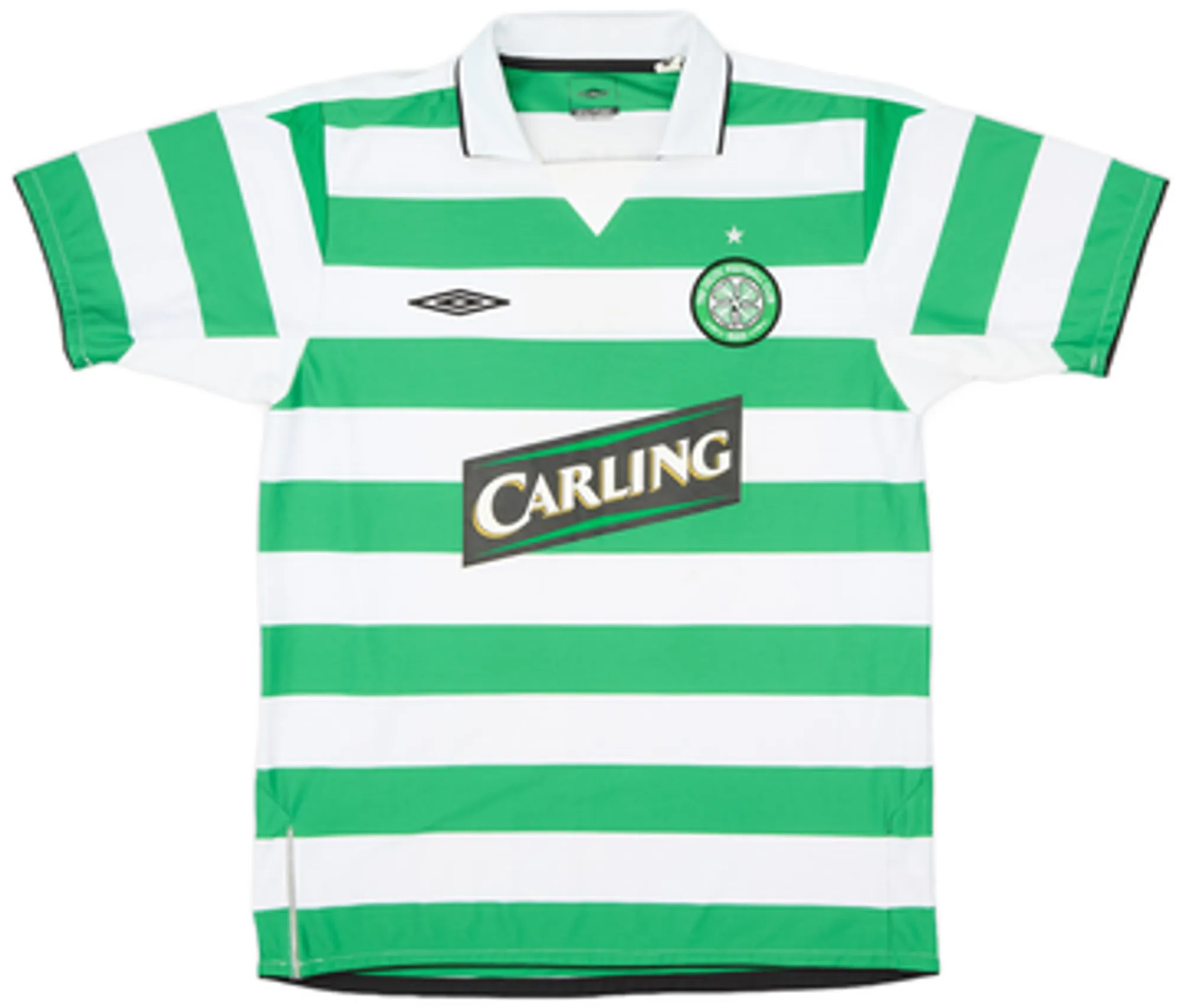 2004-05 Celtic Home Shirt Lennon #18 - 7/10 - (M)