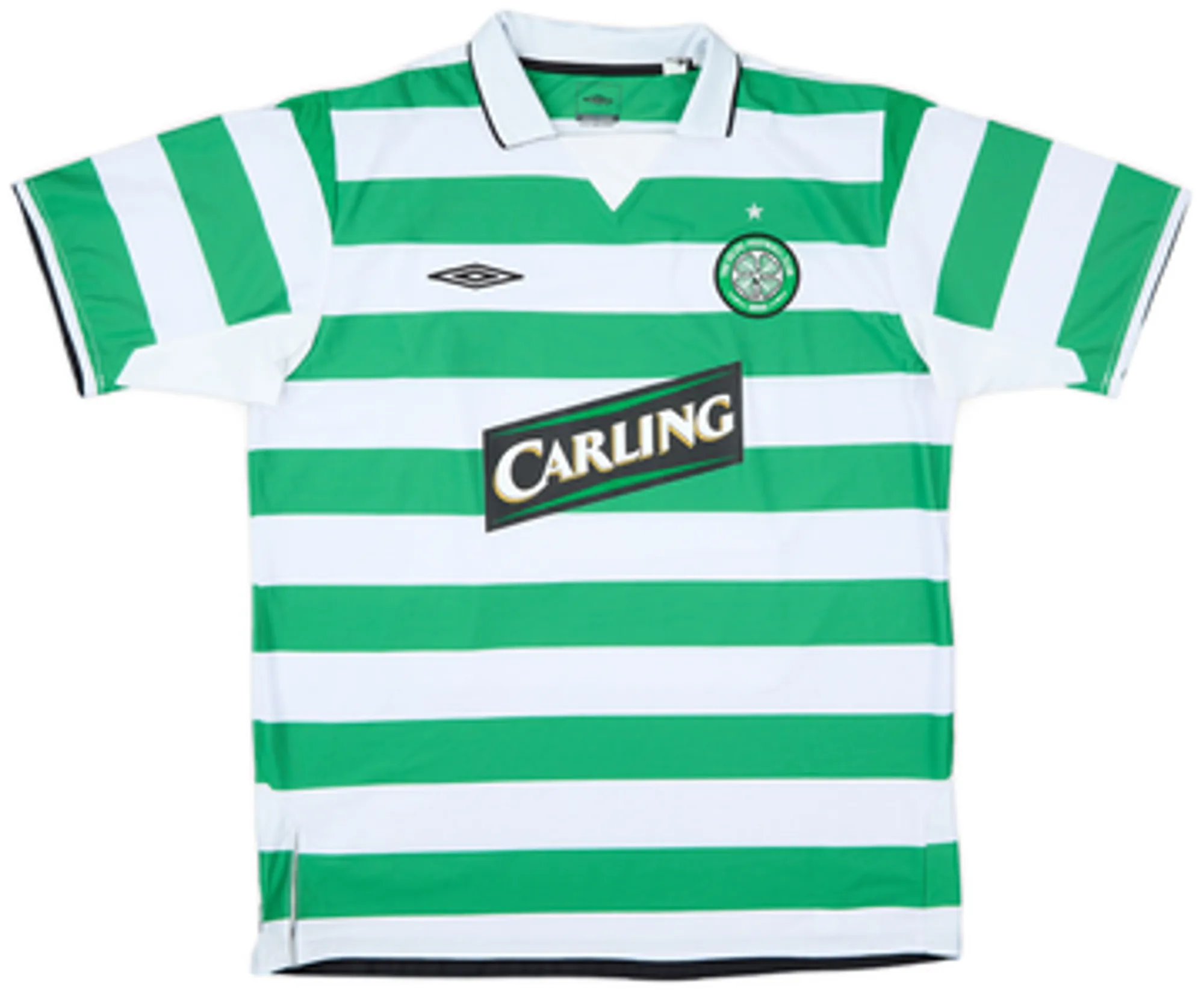 2004-05 Celtic Home Shirt Lennon #18 - 8/10 - (L)