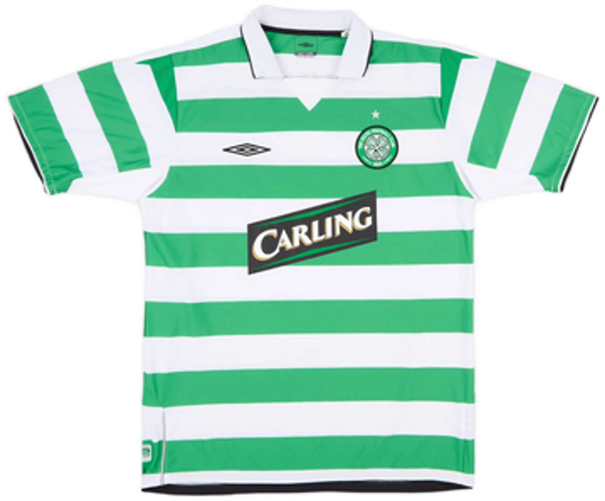 2004-05 Celtic Home Shirt Lennon #18 - 9/10 - (L)