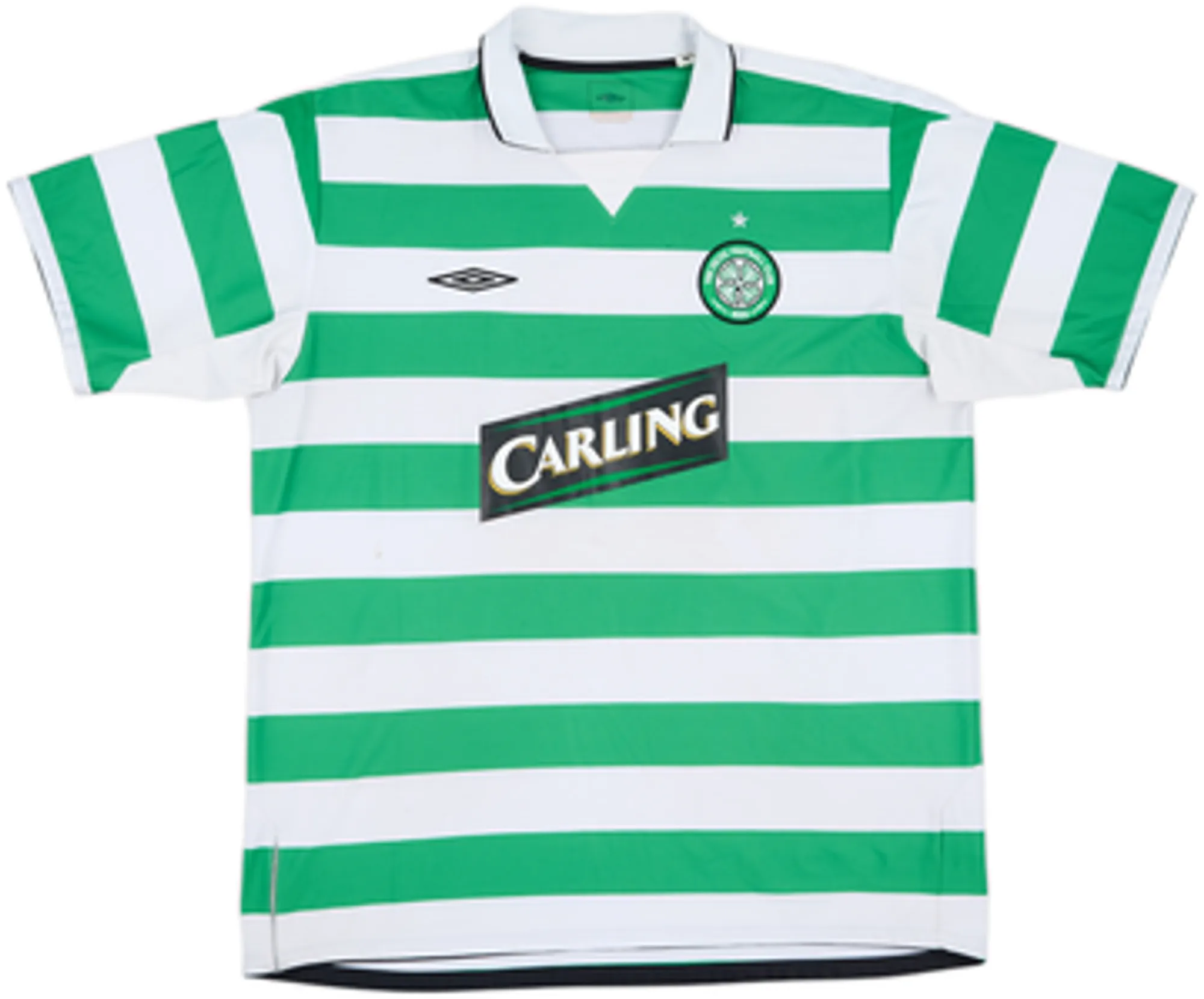 2004-05 Celtic Home Shirt Petrov #19 - 6/10 - (L)