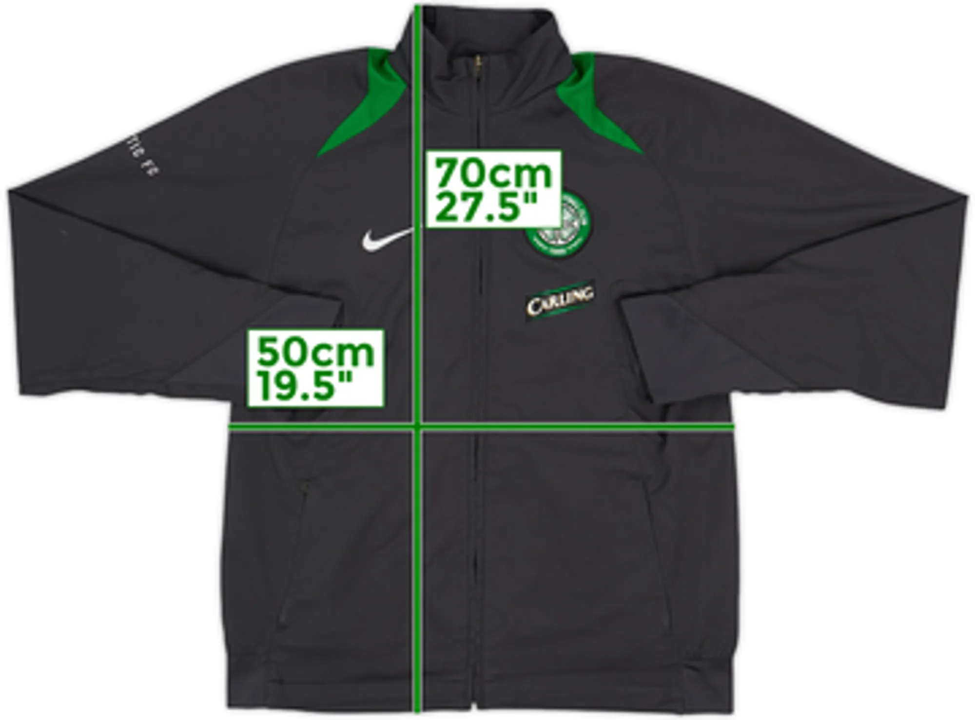 2005-06 Celtic Nike Track Jacket - 9/10 - (S)