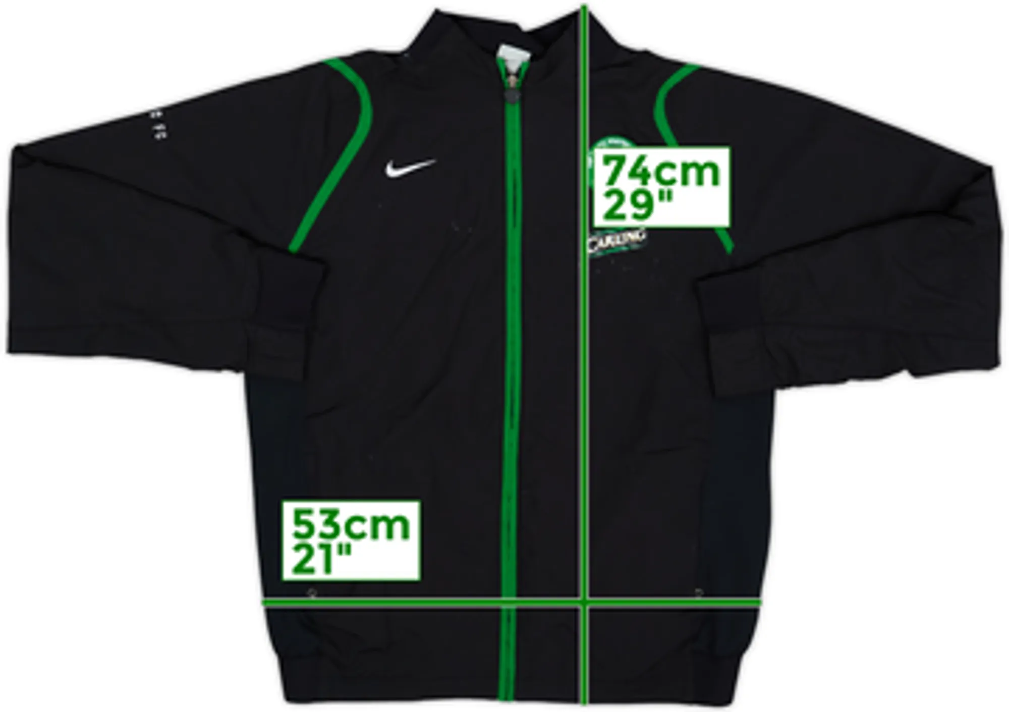 2006-07 Celtic Nike Track Jacket - 6/10 - (L)