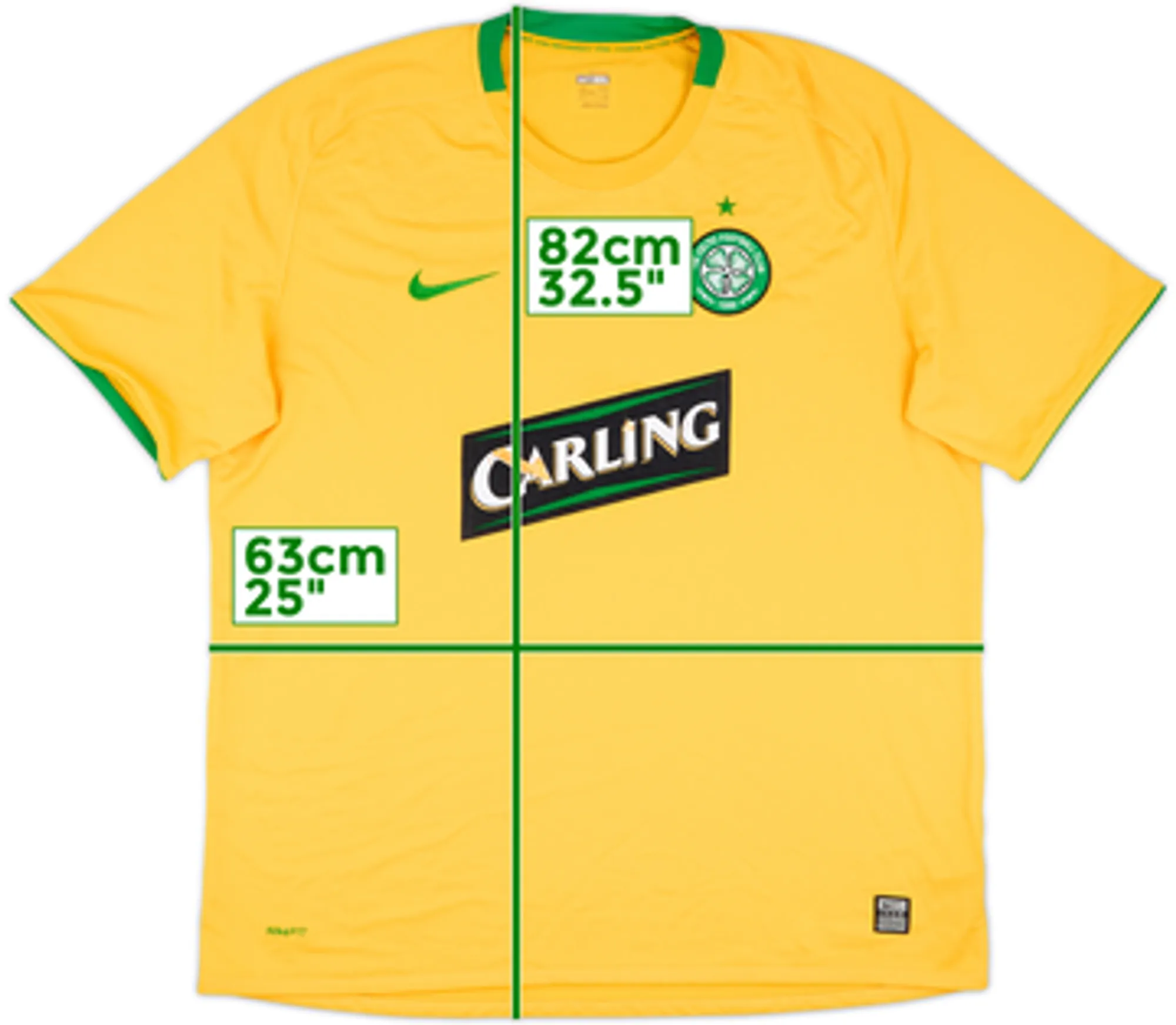 2008-09 Celtic Away Shirt - 5/10 - (L)
