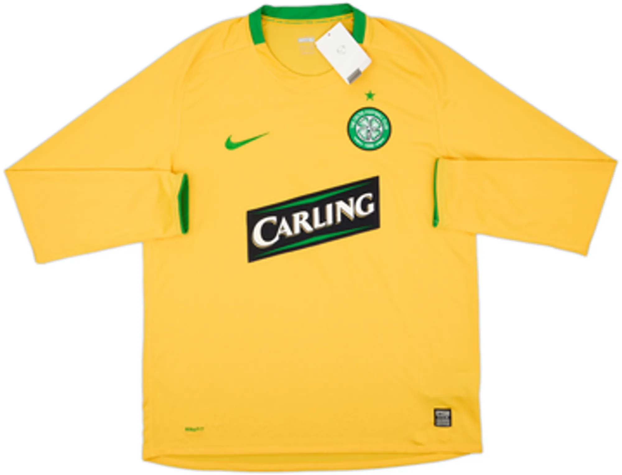 2008-09 Celtic Player Issue Away L/S Shirt Crosas #17  (L)