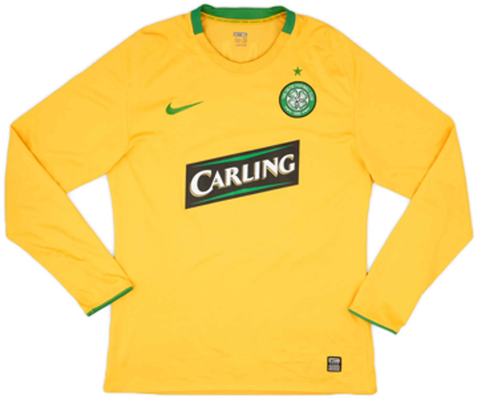 2008-09 Celtic Player Issue Away L/S Shirt Nakamura #25 - 8/10 - (XL)