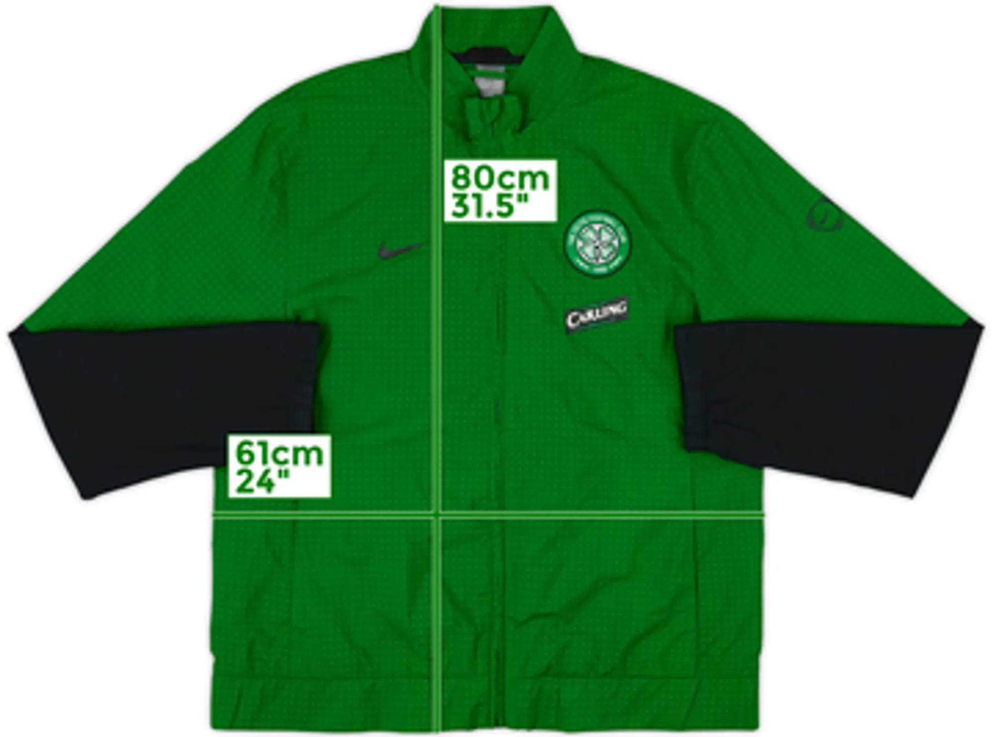 2009-10 Celtic Nike Track Jacket - 5/10 - (L)