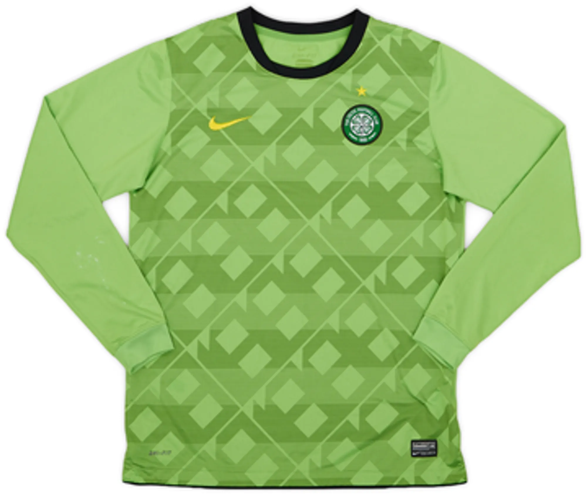 2010-11 Celtic Away L/S Shirt - 8/10 - (L)