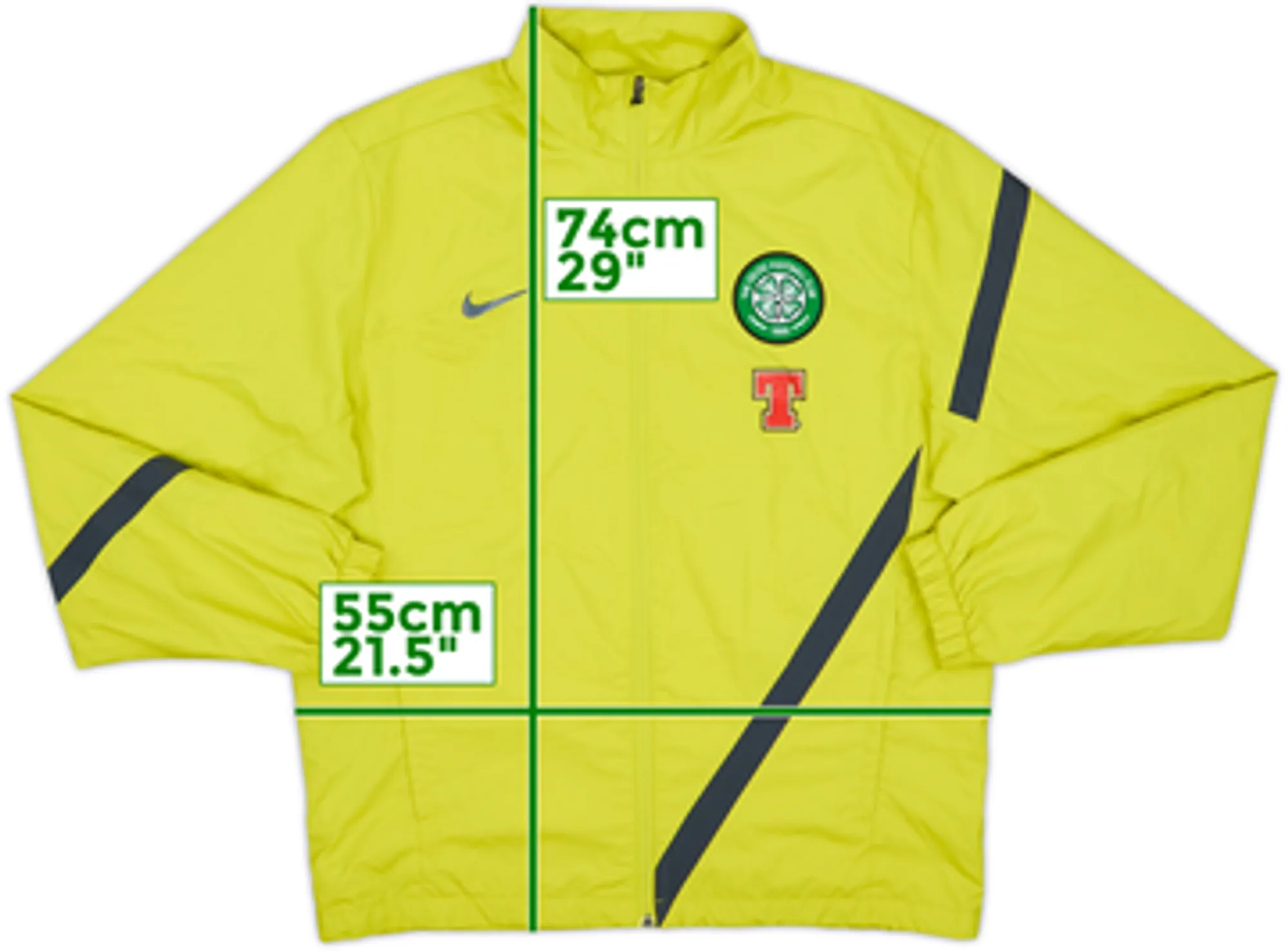 2011-12 Celtic Nike Track Jacket - 6/10 - (M)