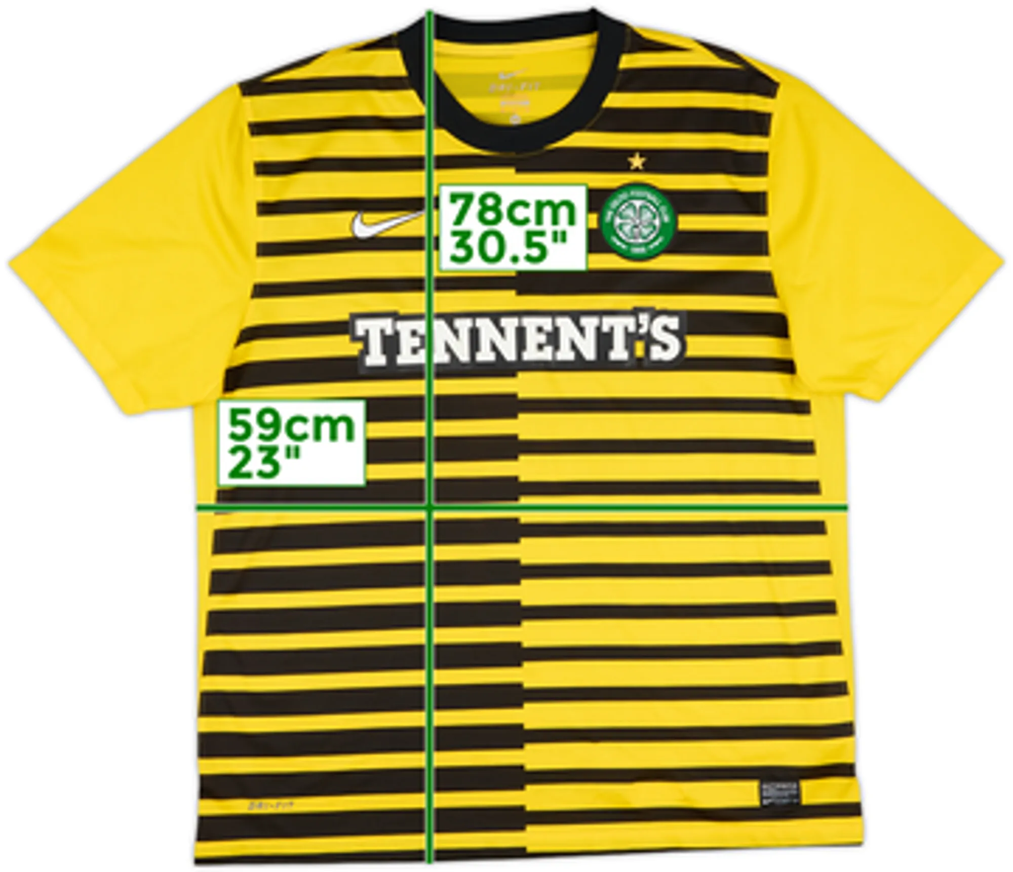 2011-12 Celtic Third Shirt - 6/10 - (XL)