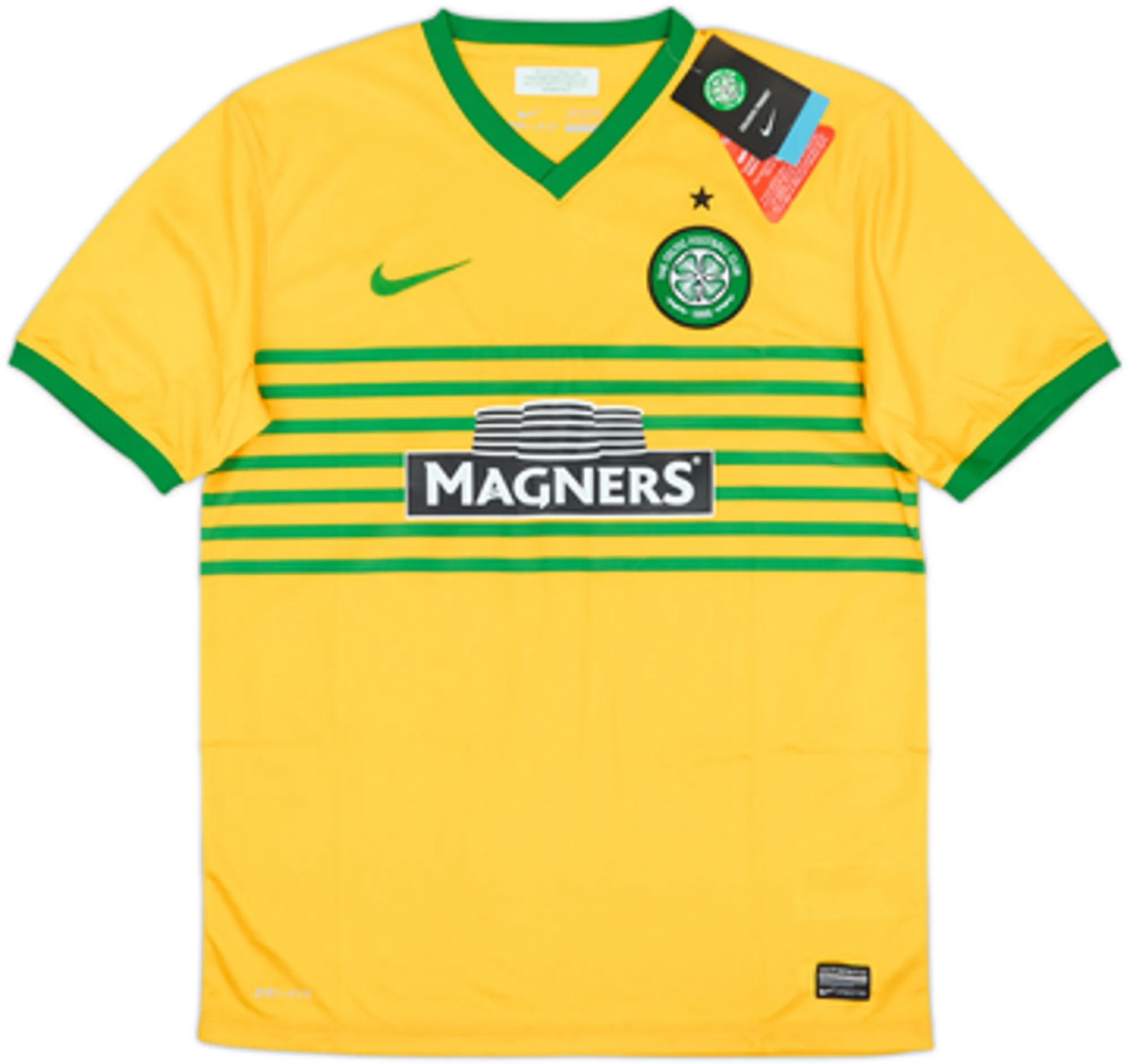 2013-14 Celtic Away Shirt Virgil #5 (M)
