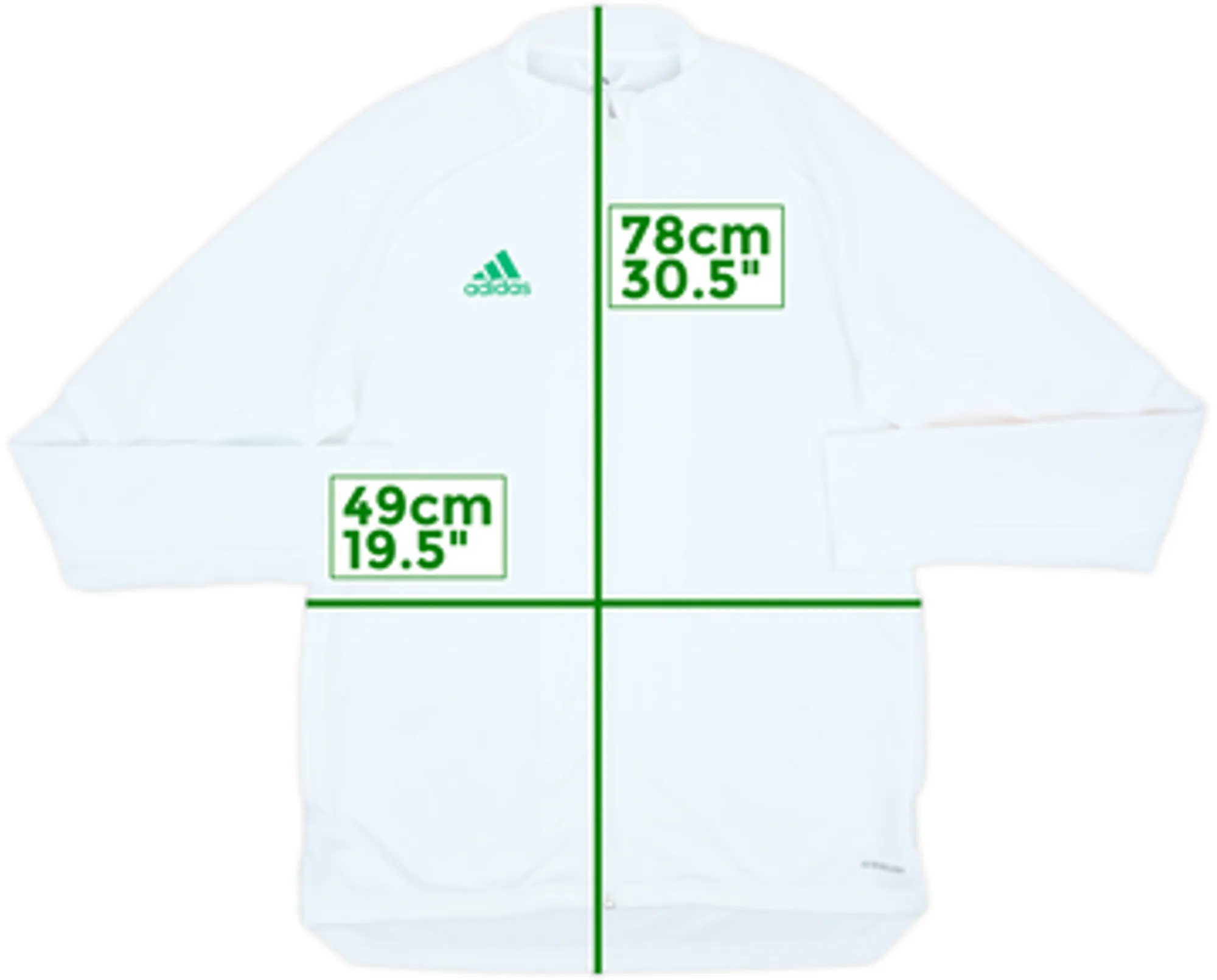 2020-21 Celtic adidas Track Jacket - 10/10 - (M)