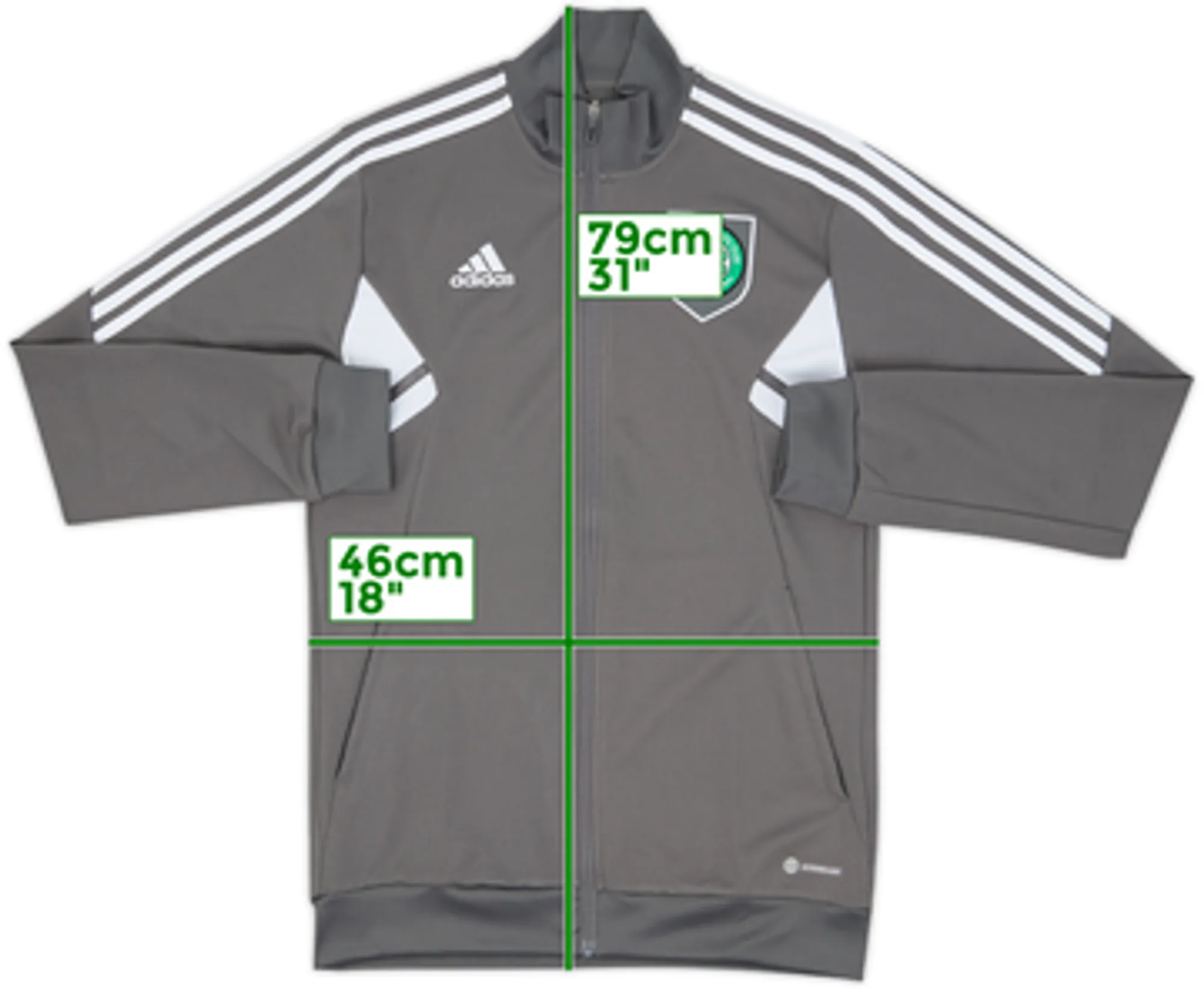 2022-23 Celtic adidas Sweat Top - 8/10 - (M)