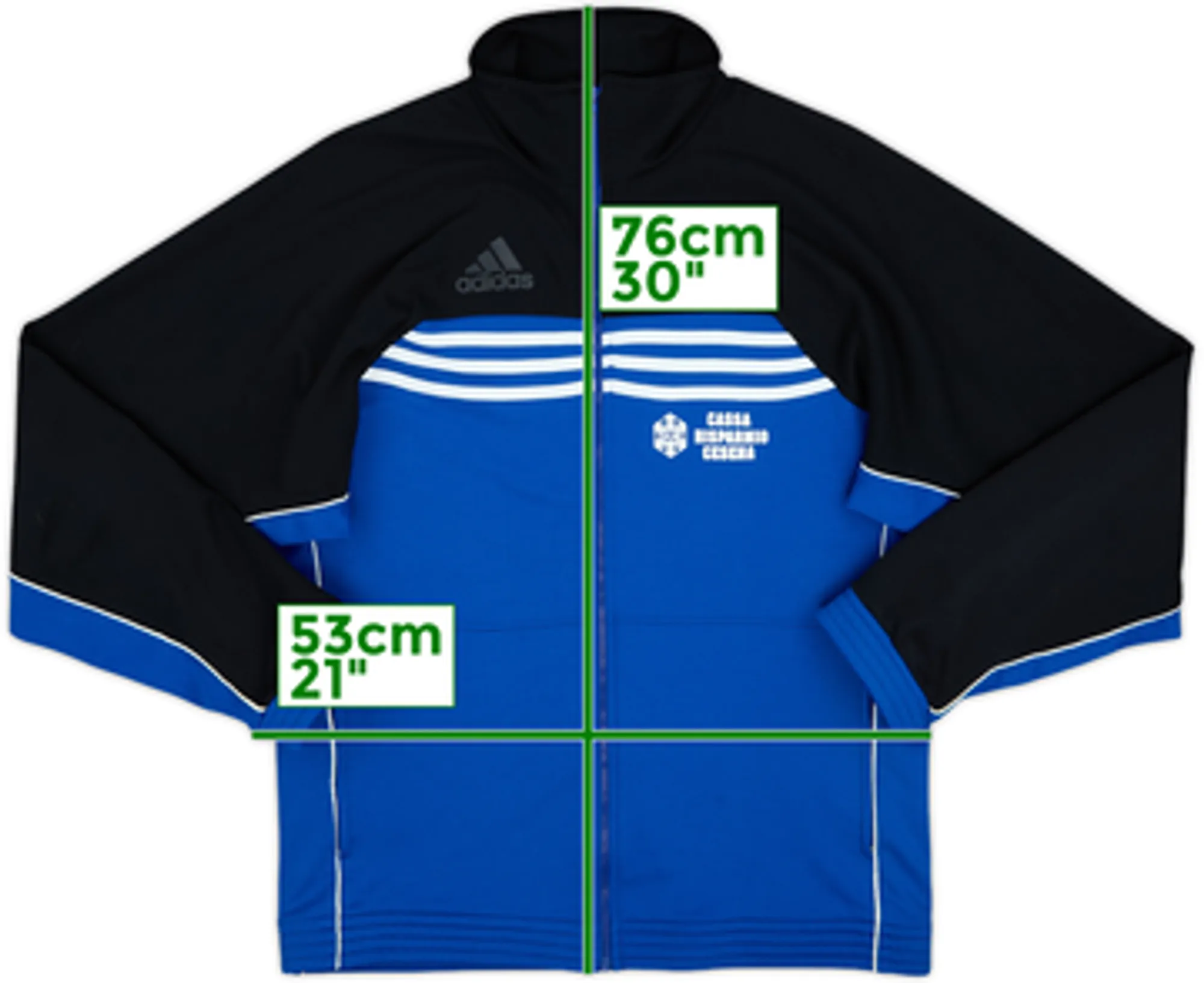 1999-00 AC Cesena adidas Track Jacket - 6/10 - (M)