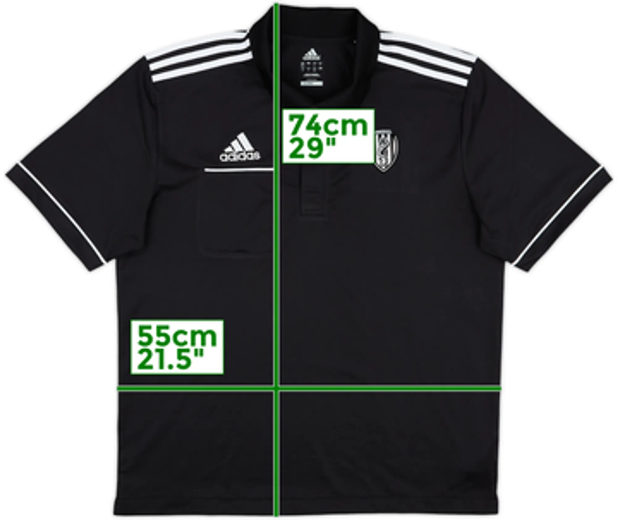 2010-11 Cesena adidas Polo Shirt - 8/10 - (L)