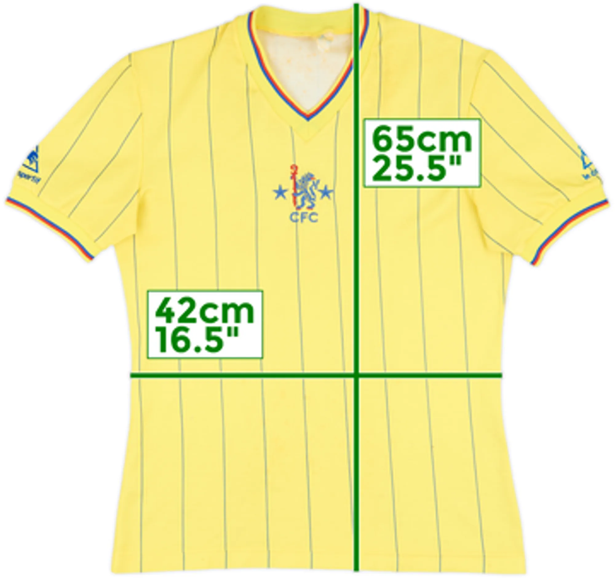 1981-83 Chelsea Away Shirt - 6/10 - (M)
