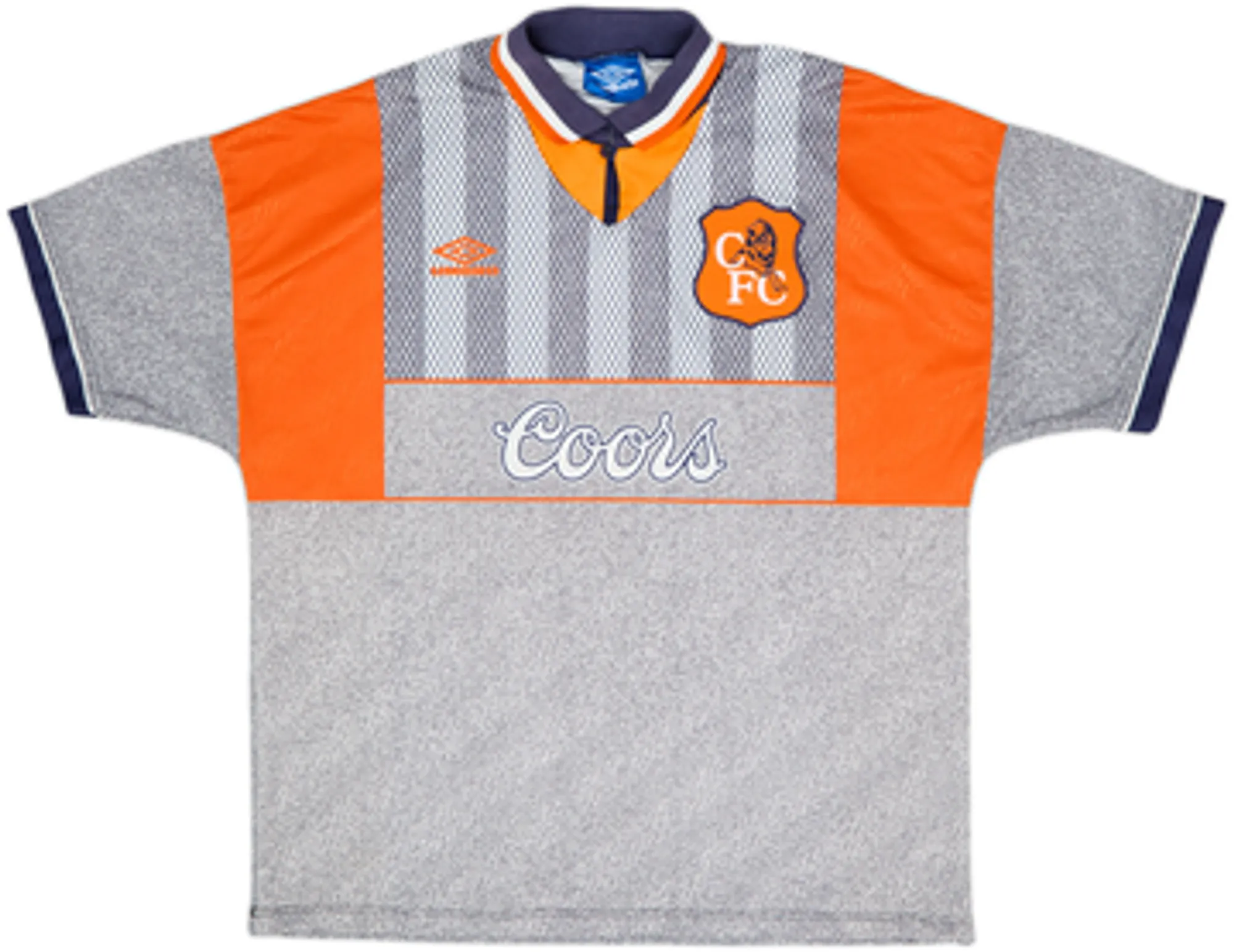 1994-96 Chelsea Away Shirt Gullit #4 - 8/10 - (L)