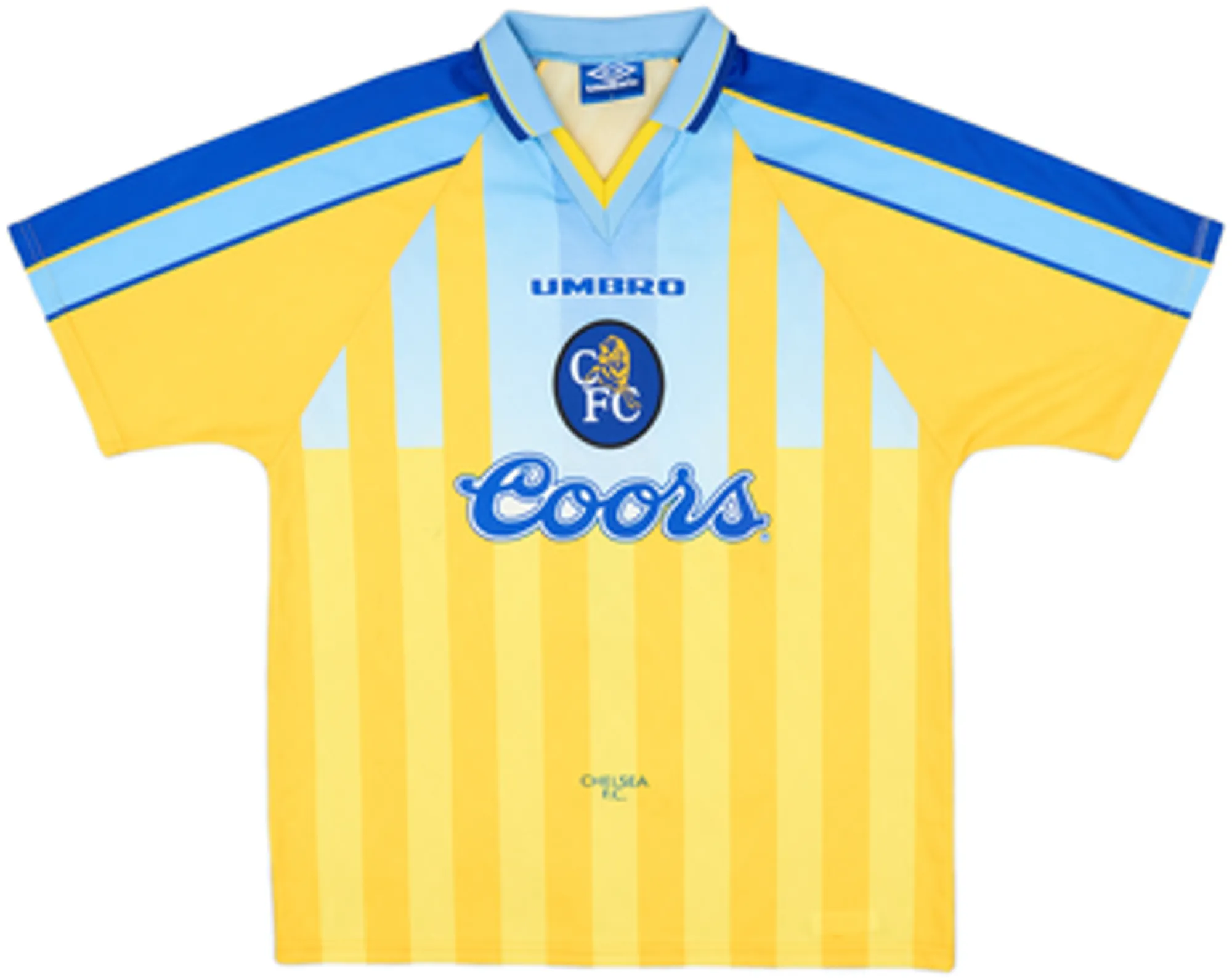 1996-97 Chelsea Away Shirt Gullit #4 - 8/10 - (M)