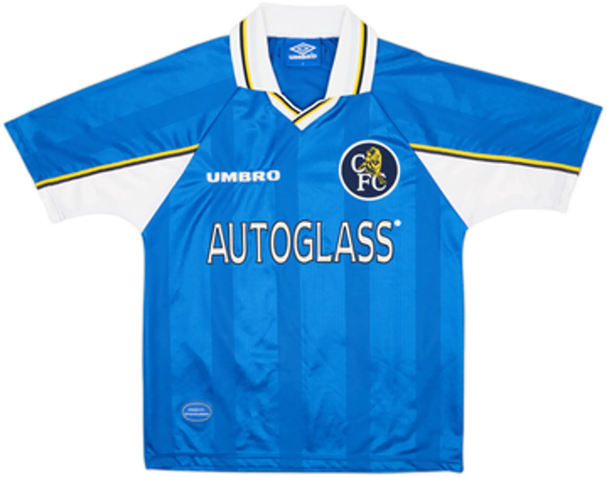 1997-99 Chelsea Home Shirt Zola #25 - 8/10 - (M)