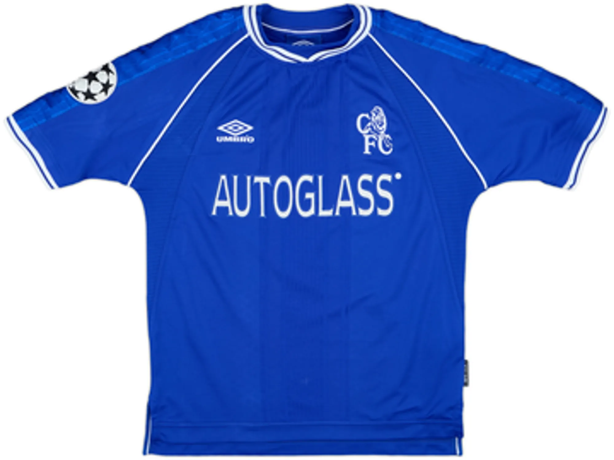 1999-01 Chelsea Home Shirt Poyet #8 - 8/10 - (Y)