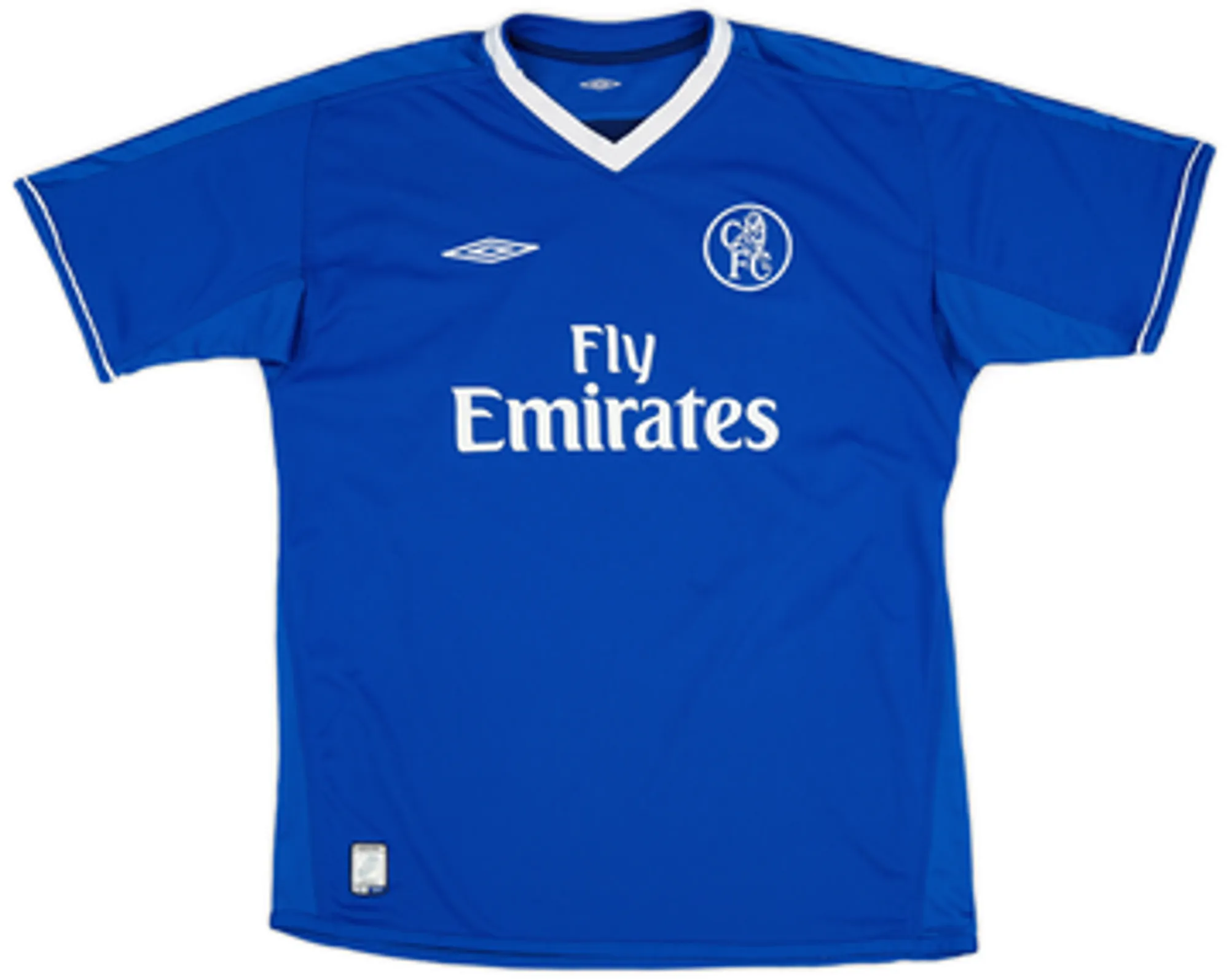 2003-05 Chelsea Home Shirt Terry #26EXL
