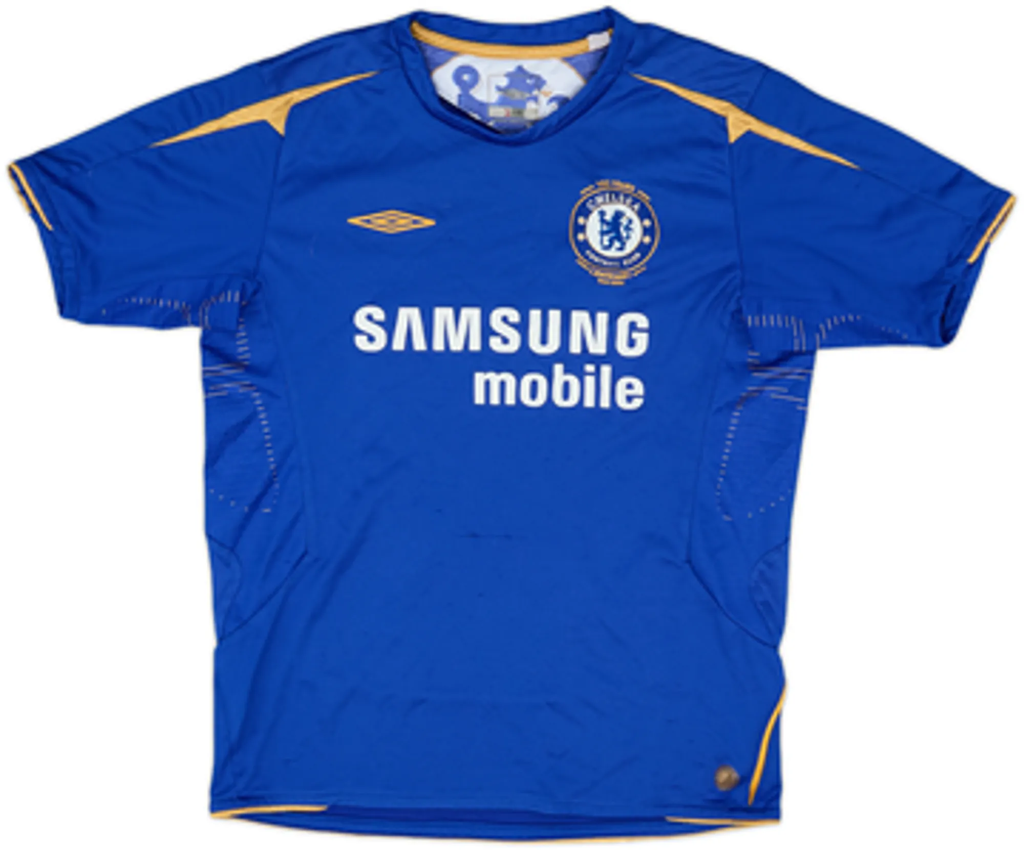 2005-06 Chelsea Centenary Home Shirt & Shorts - 6/10 - (L.Boys)