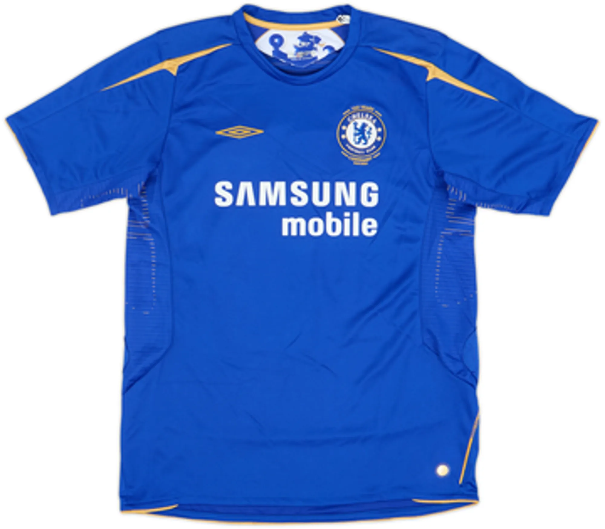 2005-06 Chelsea Centenary Home Shirt Drogba #15 - 7/10 - (S)