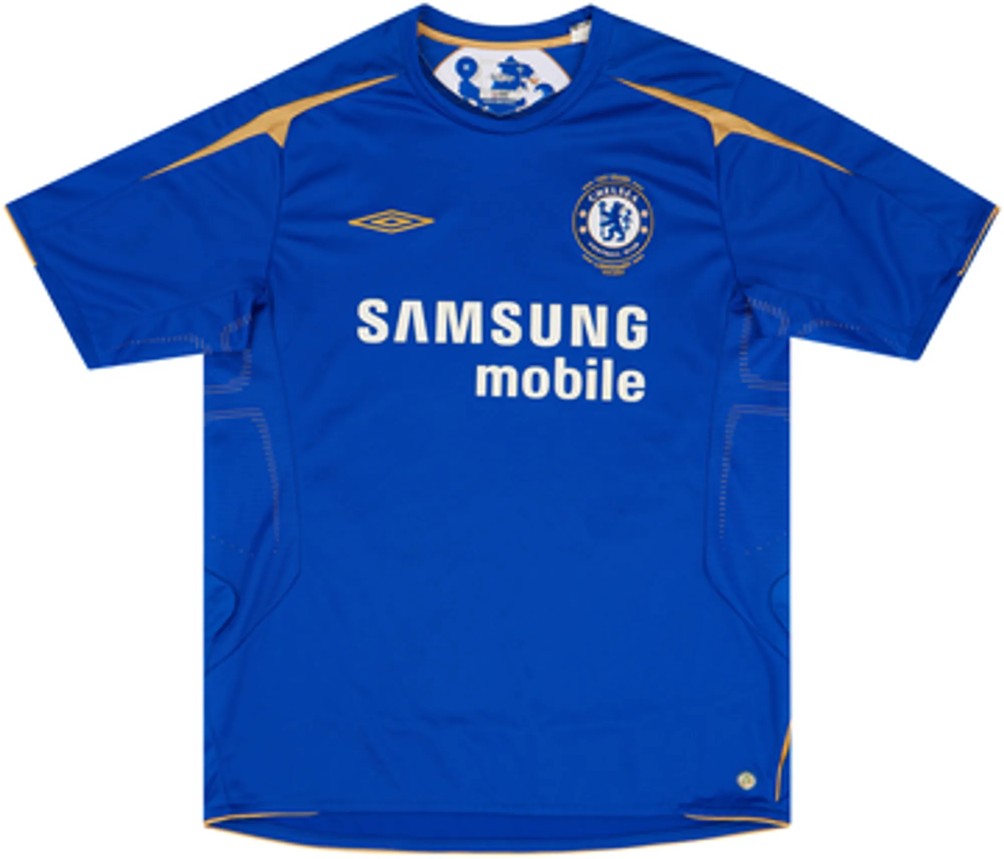 2005-06 Chelsea Centenary Home Shirt Drogba #15 - 6/10 - (S)