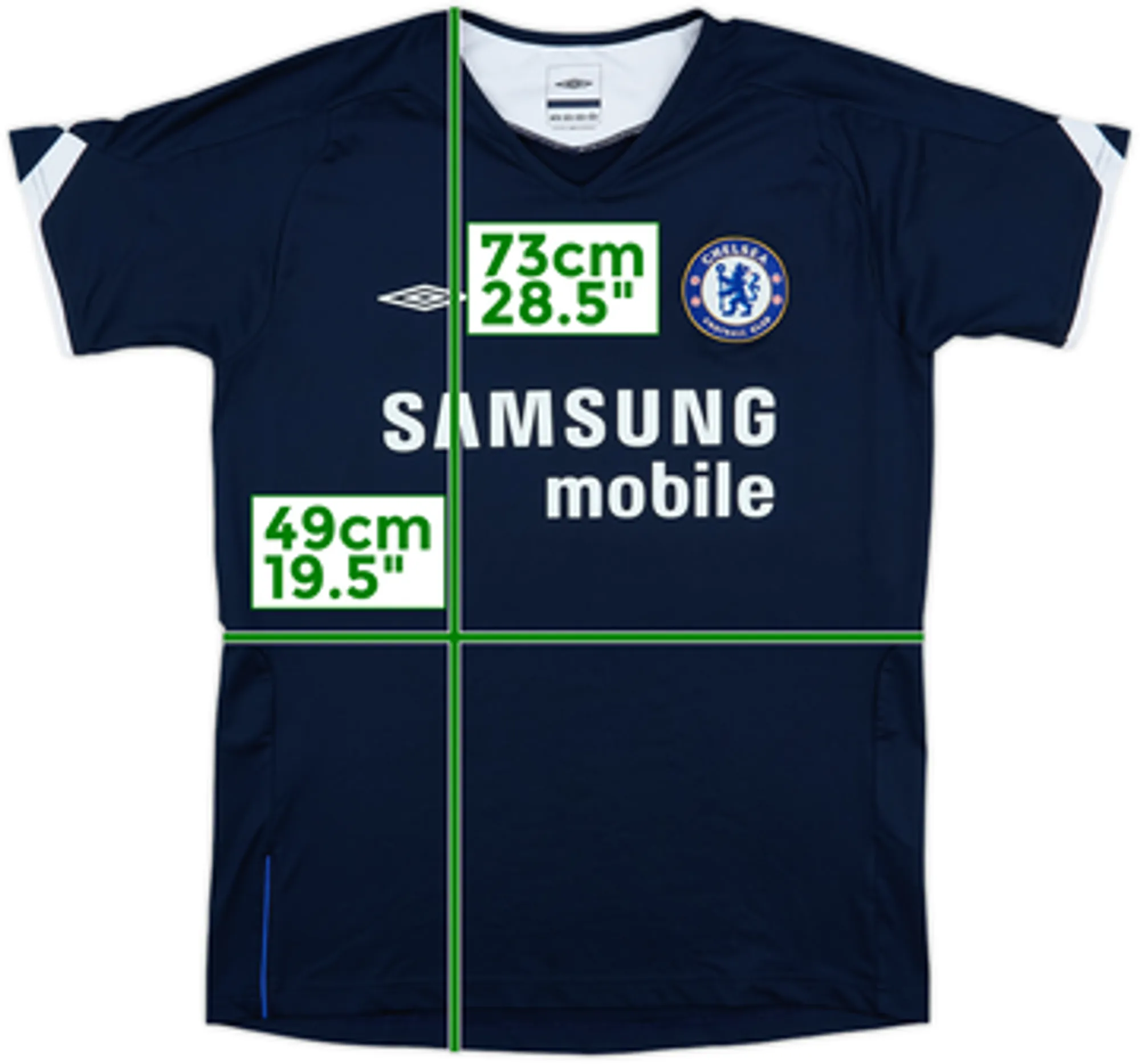 2005-06 Chelsea Umbro Training Shirt - 10/10 - (Women's L)