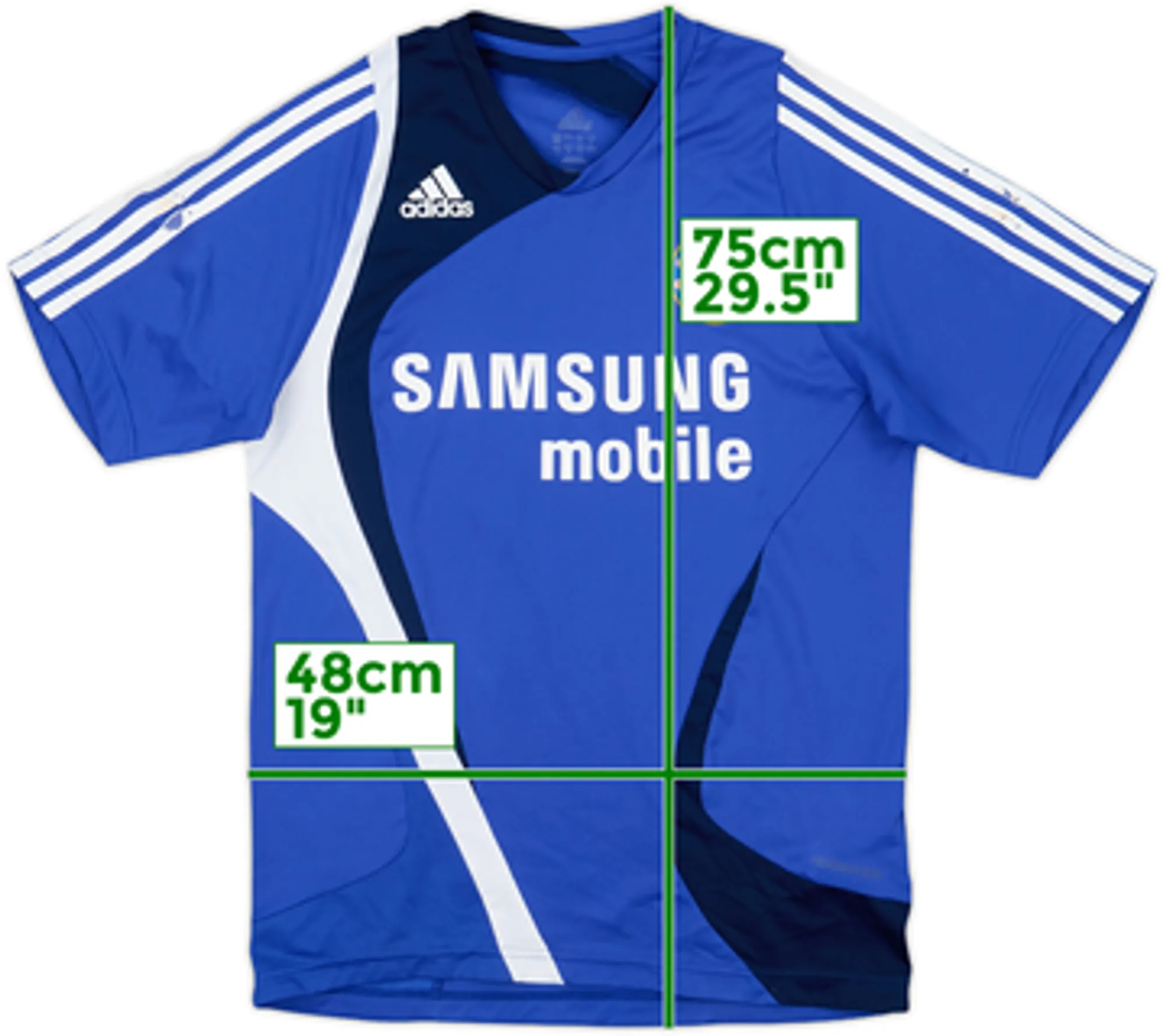 2007-08 Chelsea adidas Training Shirt - 5/10 - (S)