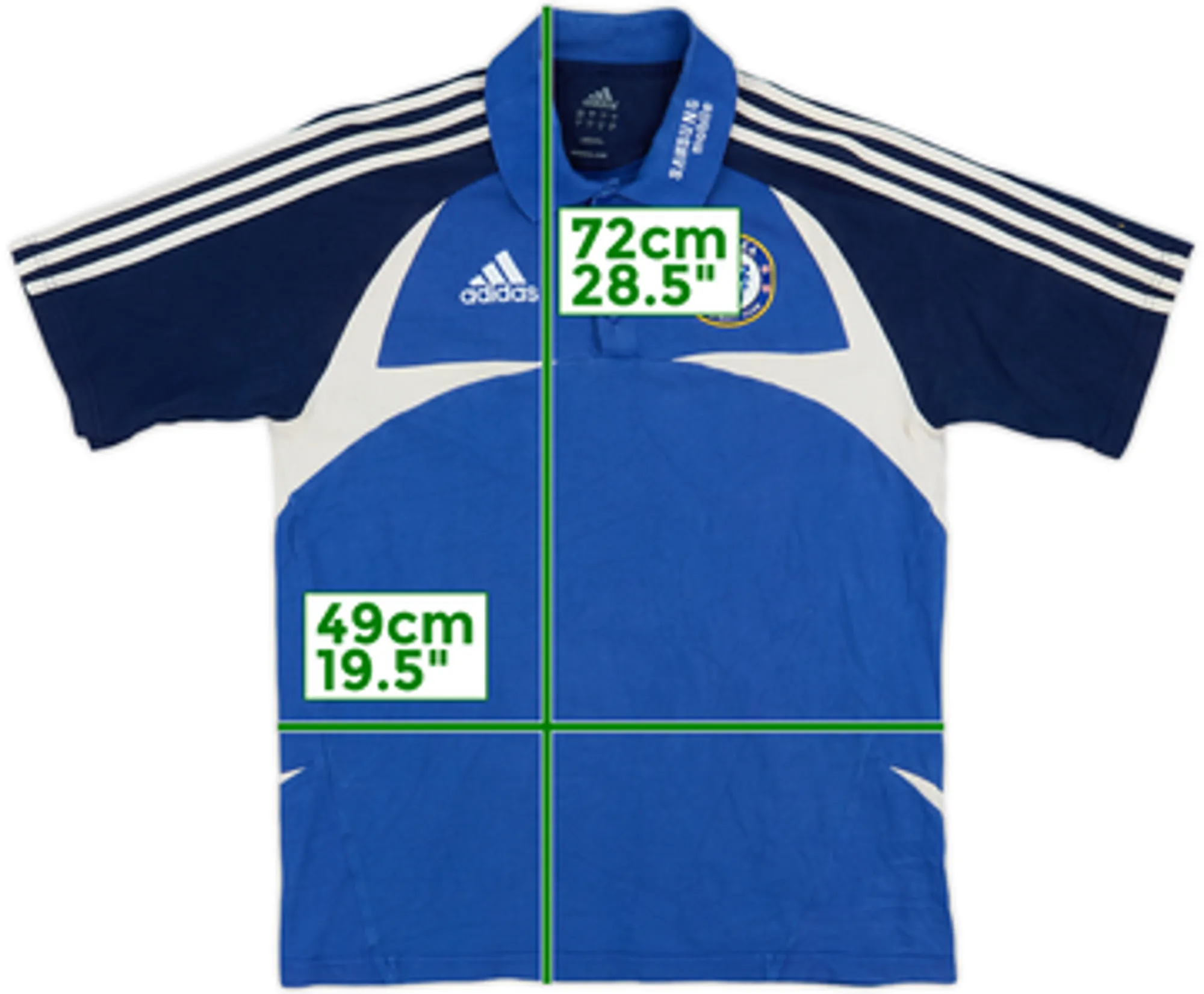 2008-09 Chelsea adidas Polo Shirt - 6/10 - (L)